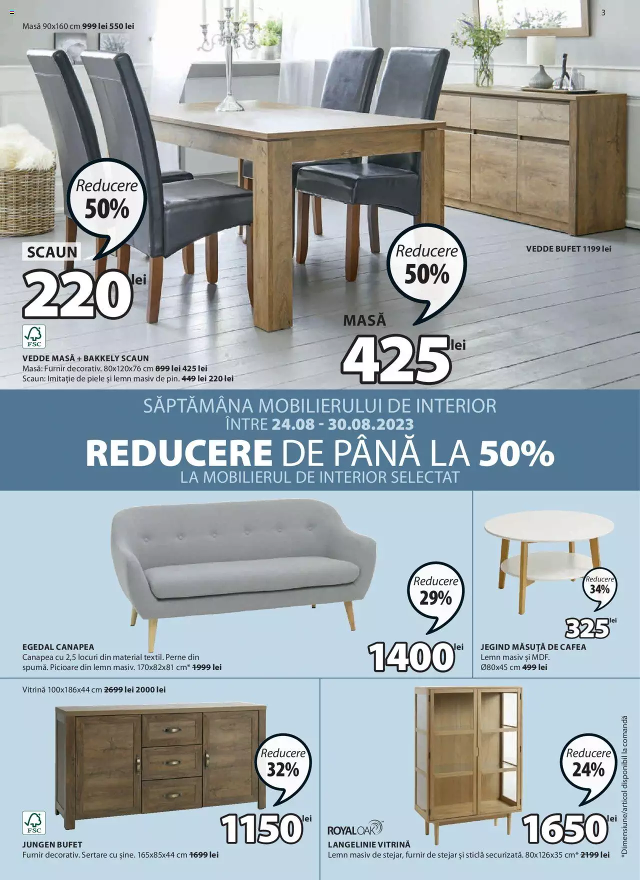 Catalog JYSK 24 August - 20 Septembrie 2023 | Pagina 3