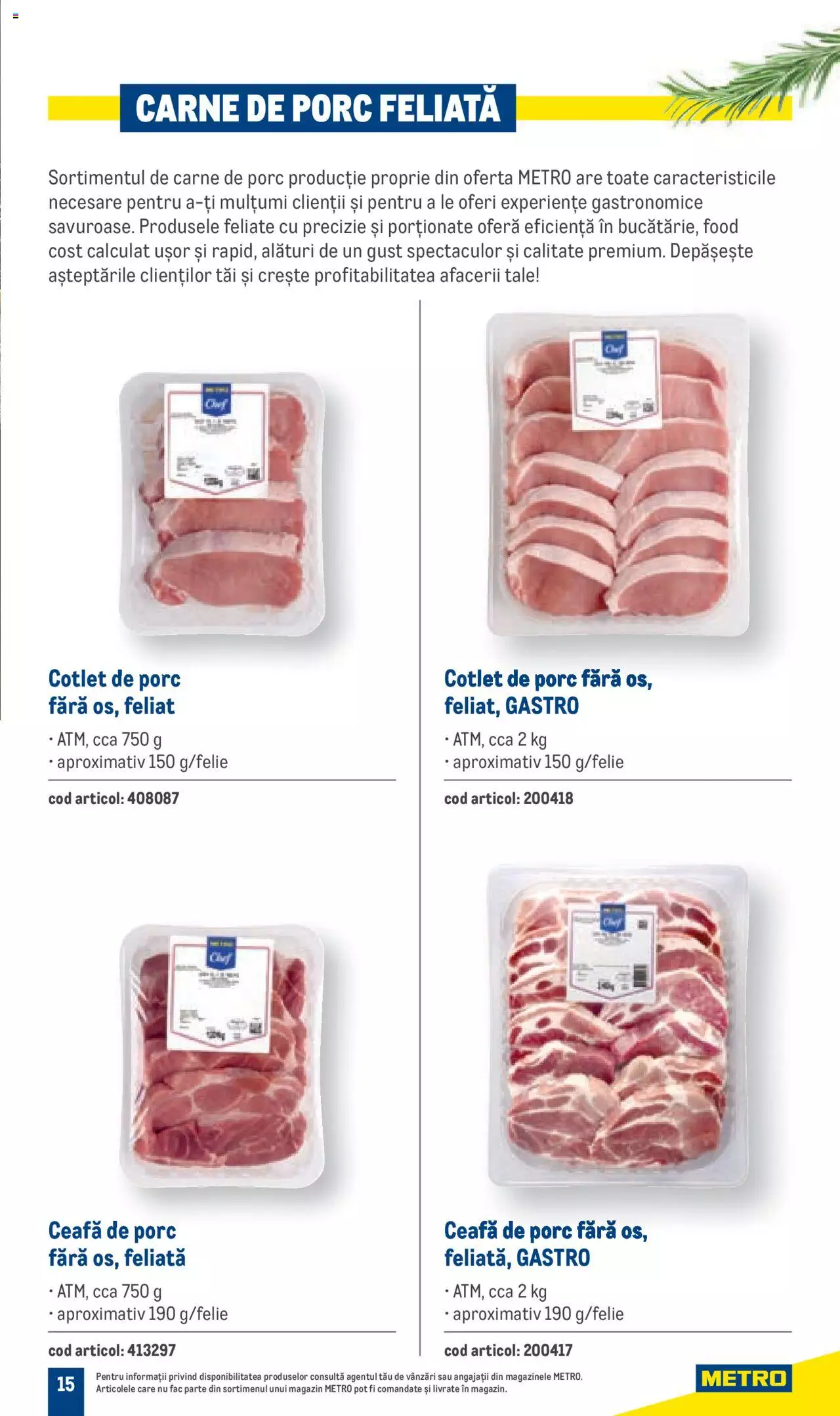 Catalog METRO 1 August - 31 Decembrie 2023 | Pagina 15