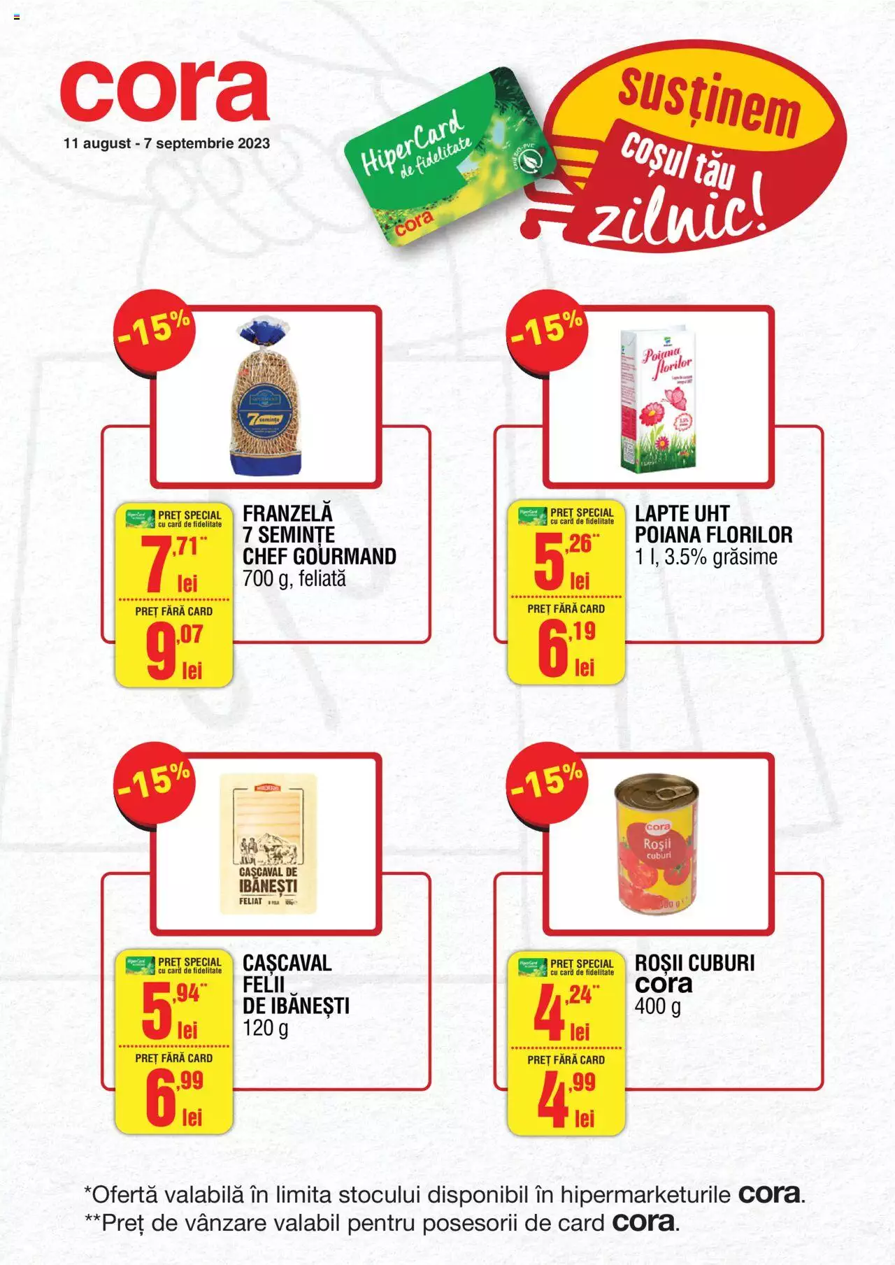 Catalog Cora 11 August - 7 Septembrie 2023 | Pagina 1