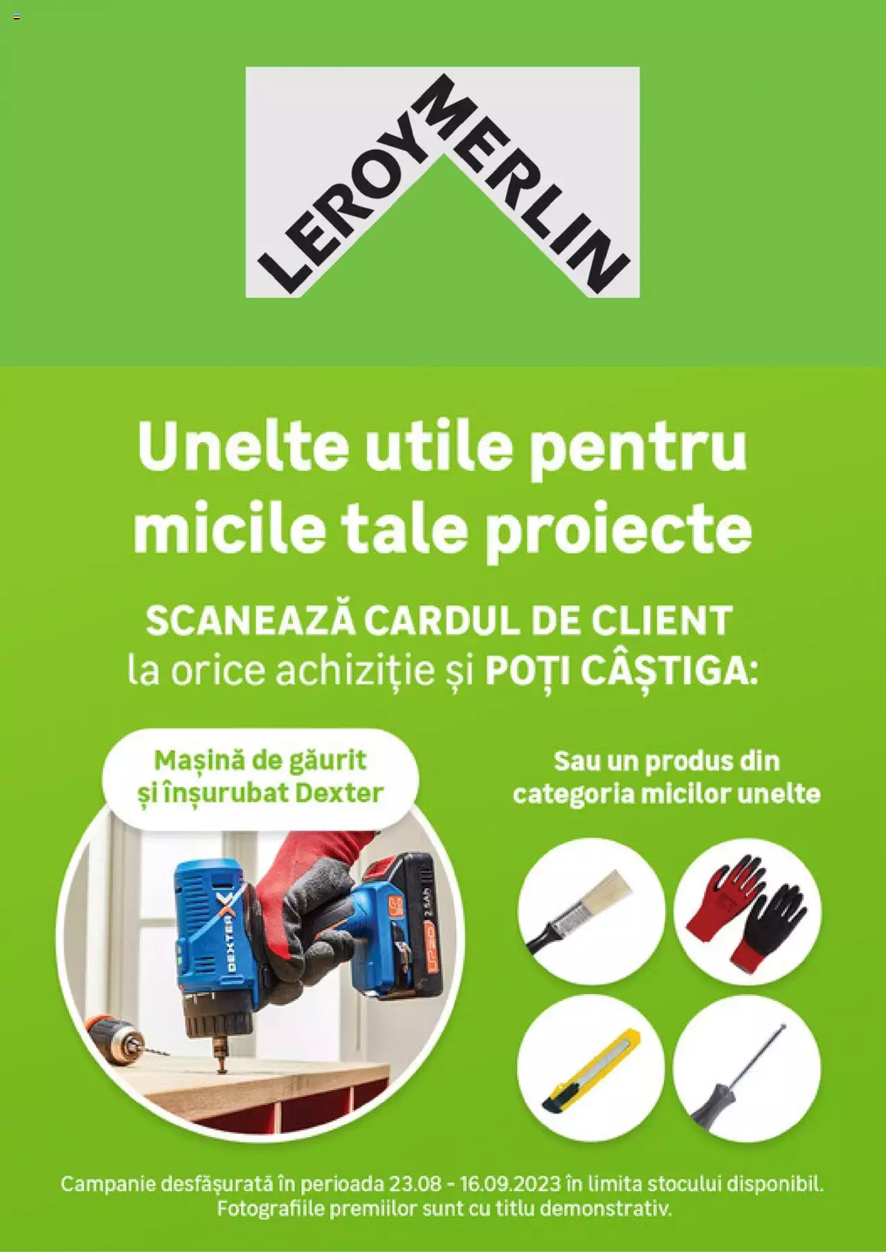 Catalog Leroy Merlin 23 August - 16 Septembrie 2023 | Pagina 1