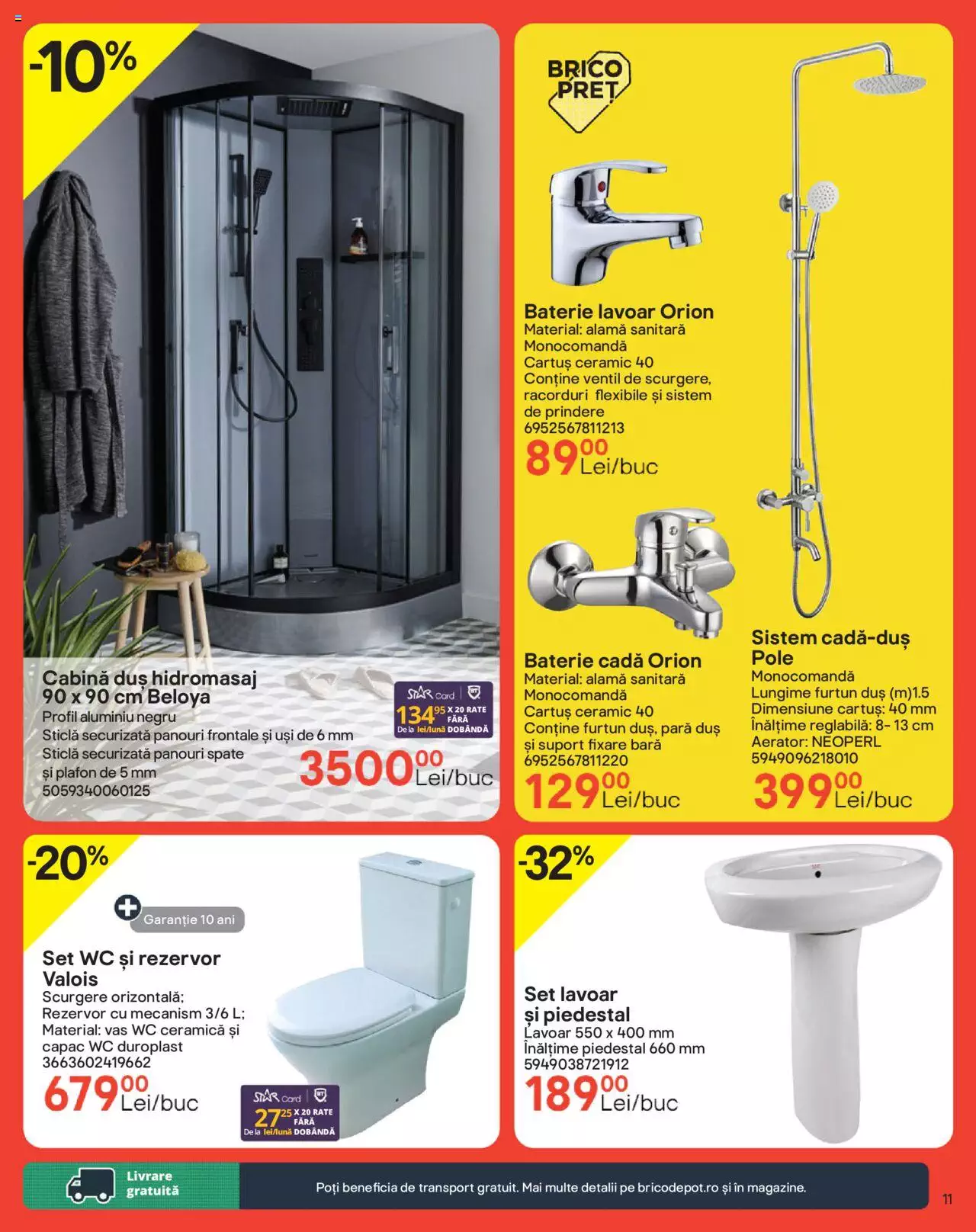 Catalog Brico Depot 31 August - 13 Septembrie 2023 | Pagina 11