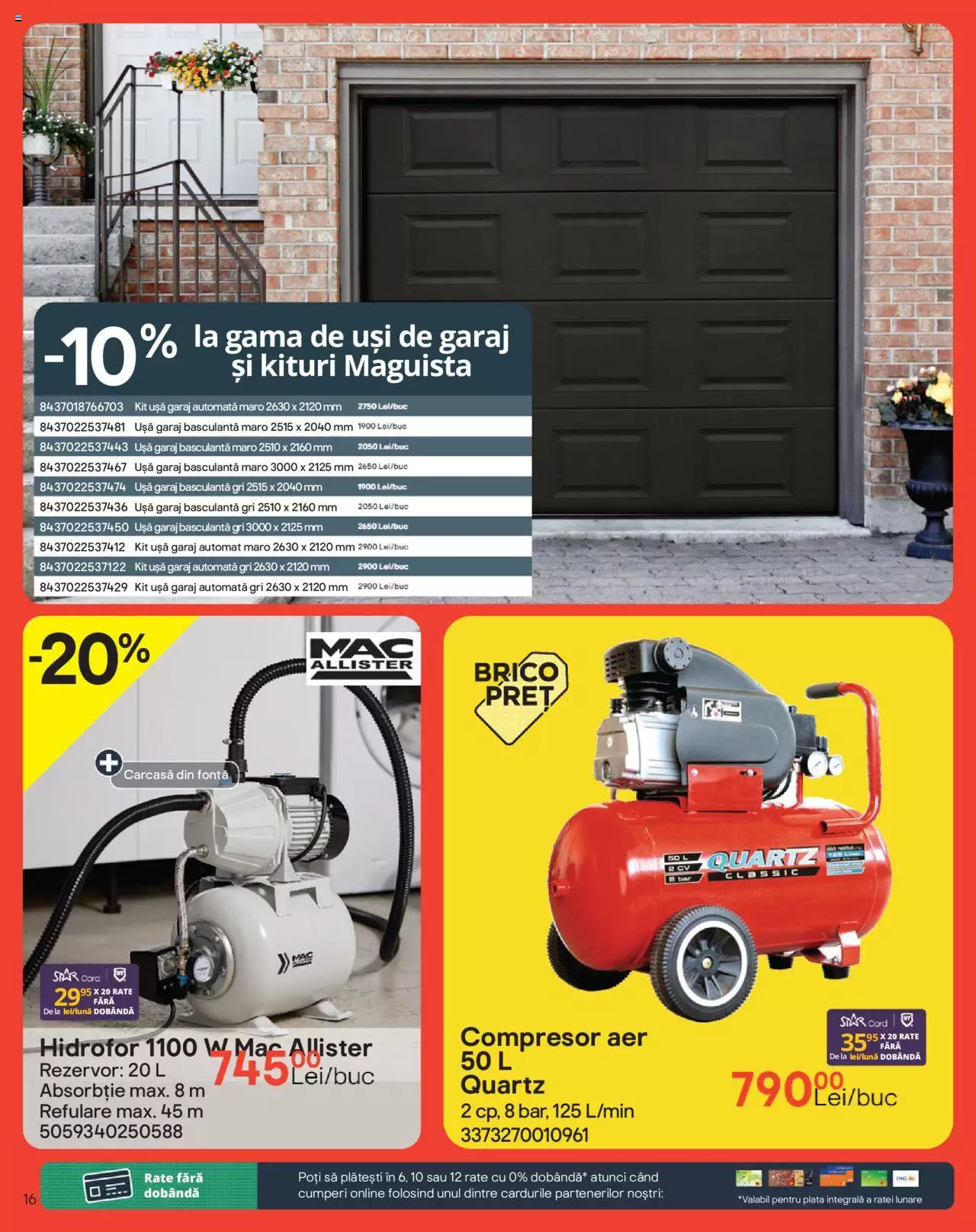 Catalog Brico Depot 31 August - 13 Septembrie 2023 | Pagina 16