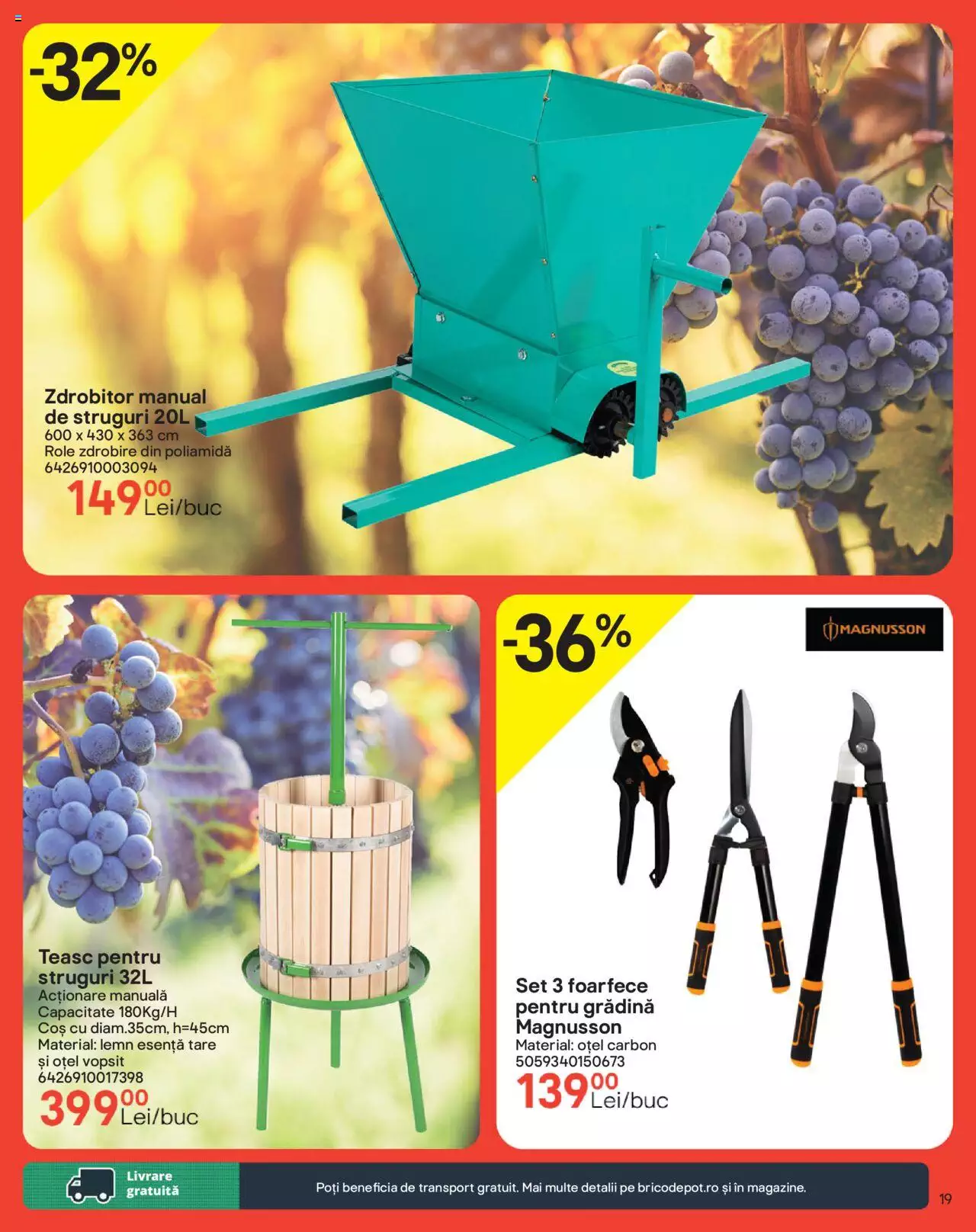 Catalog Brico Depot 31 August - 13 Septembrie 2023 | Pagina 19