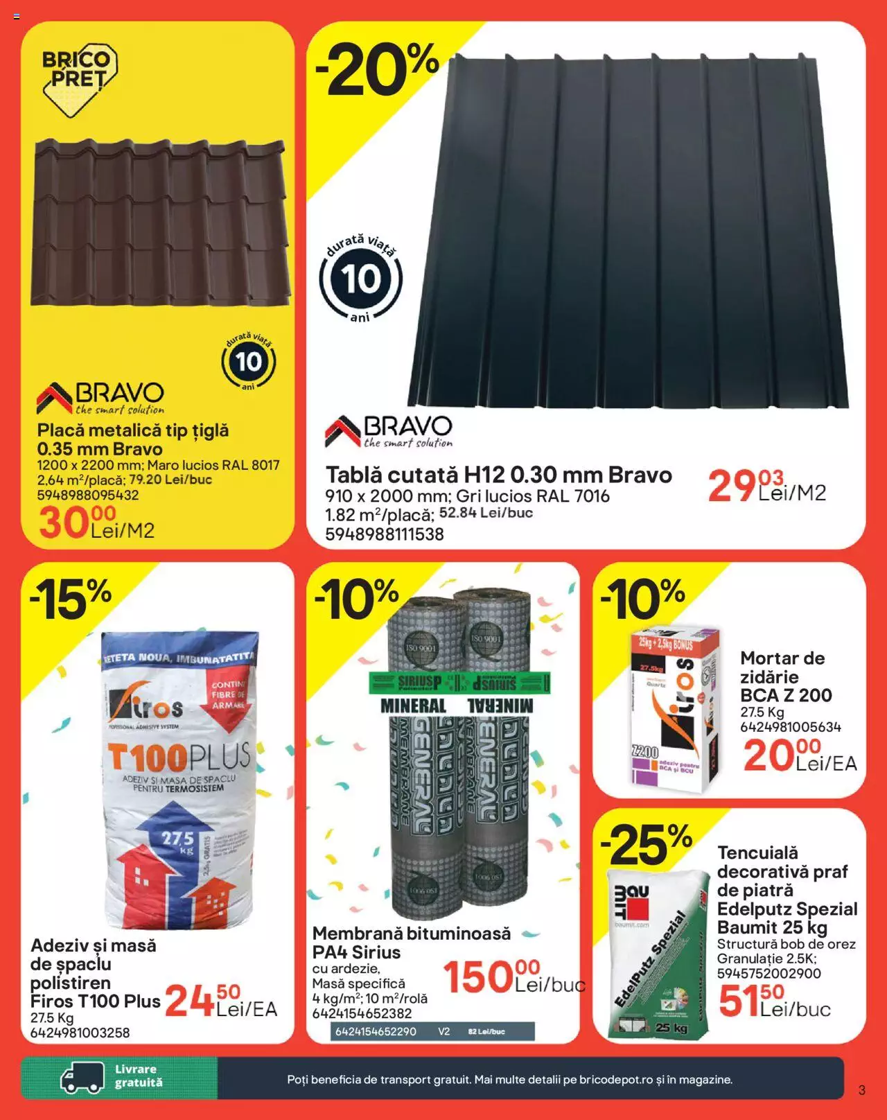 Catalog Brico Depot 31 August - 13 Septembrie 2023 | Pagina 3