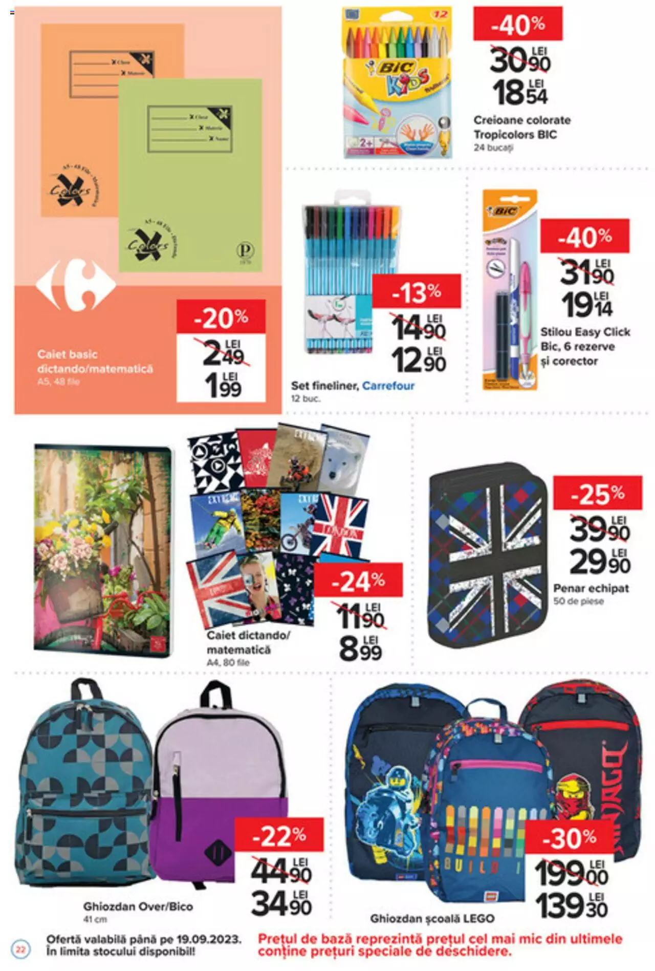 Catalog Carrefour 4 - 12 Septembrie 2023 | Pagina 22