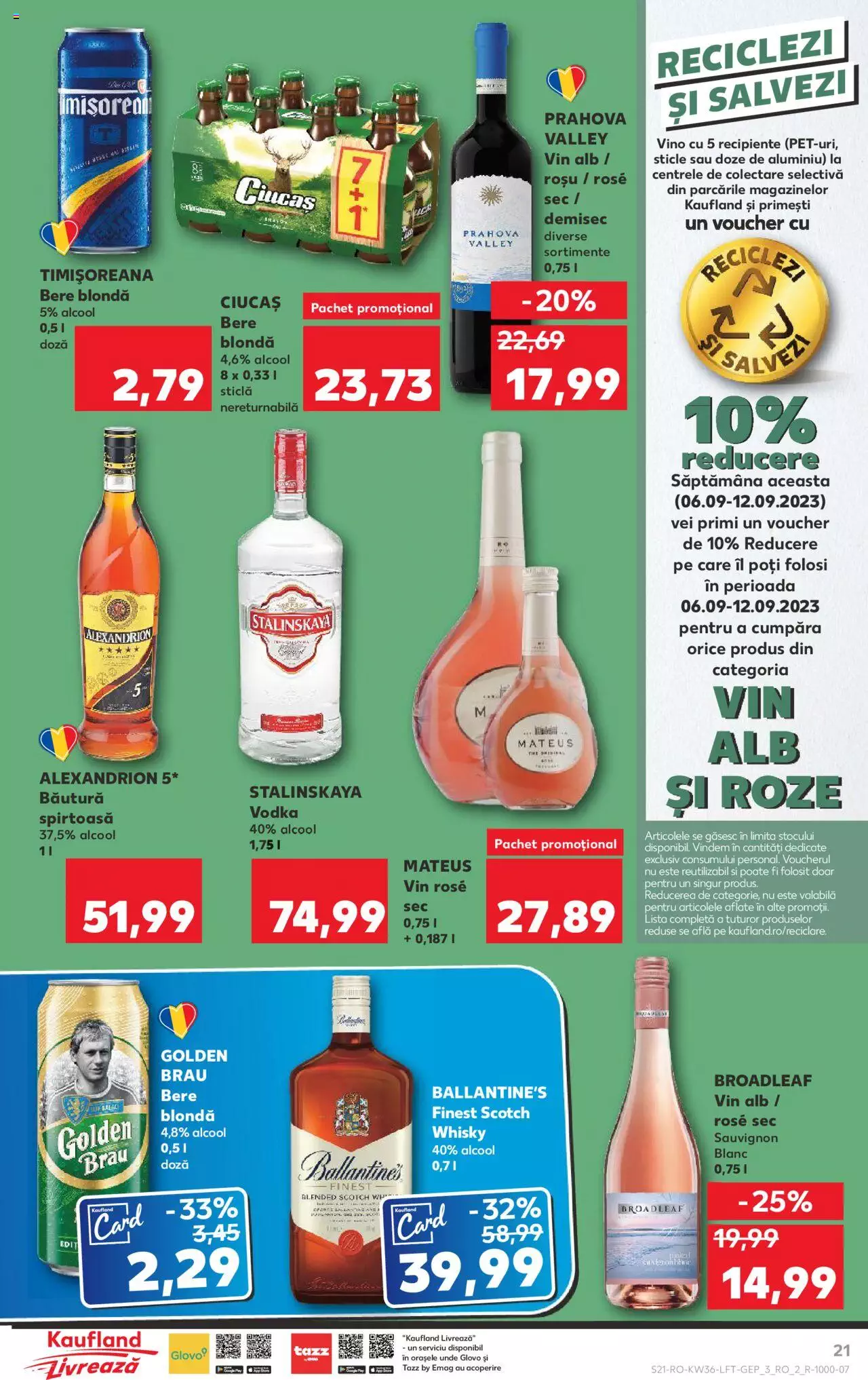 Catalog Kaufland 6 - 12 Septembrie 2023 | Pagina 21