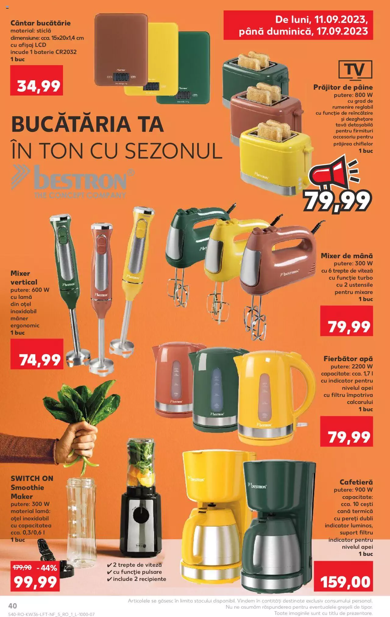 Catalog Kaufland 6 - 12 Septembrie 2023 | Pagina 40