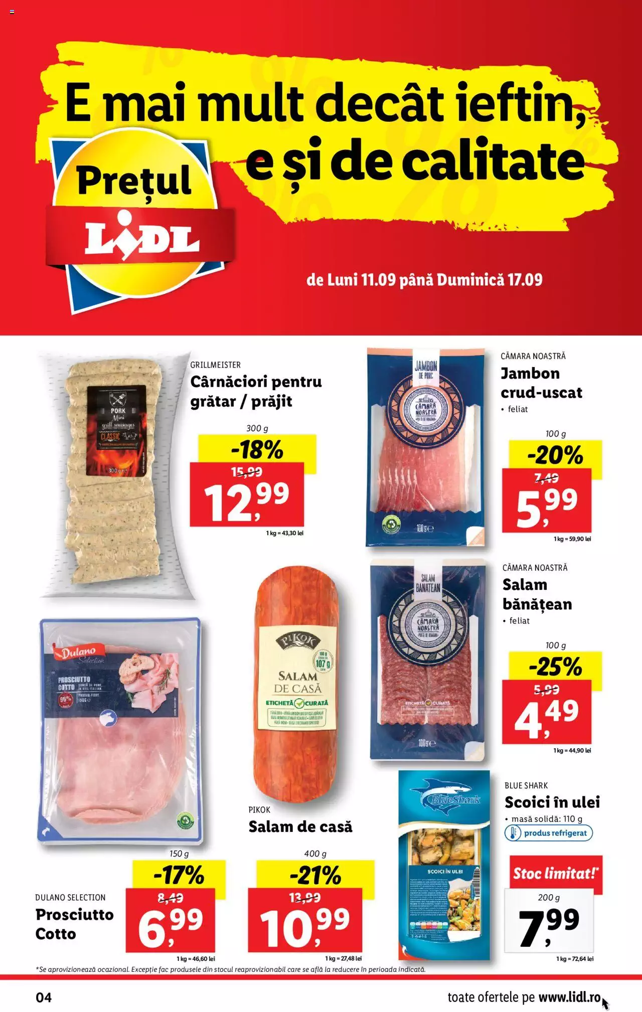Catalog LIDL 11 - 17 Septembrie 2023 | Pagina 4