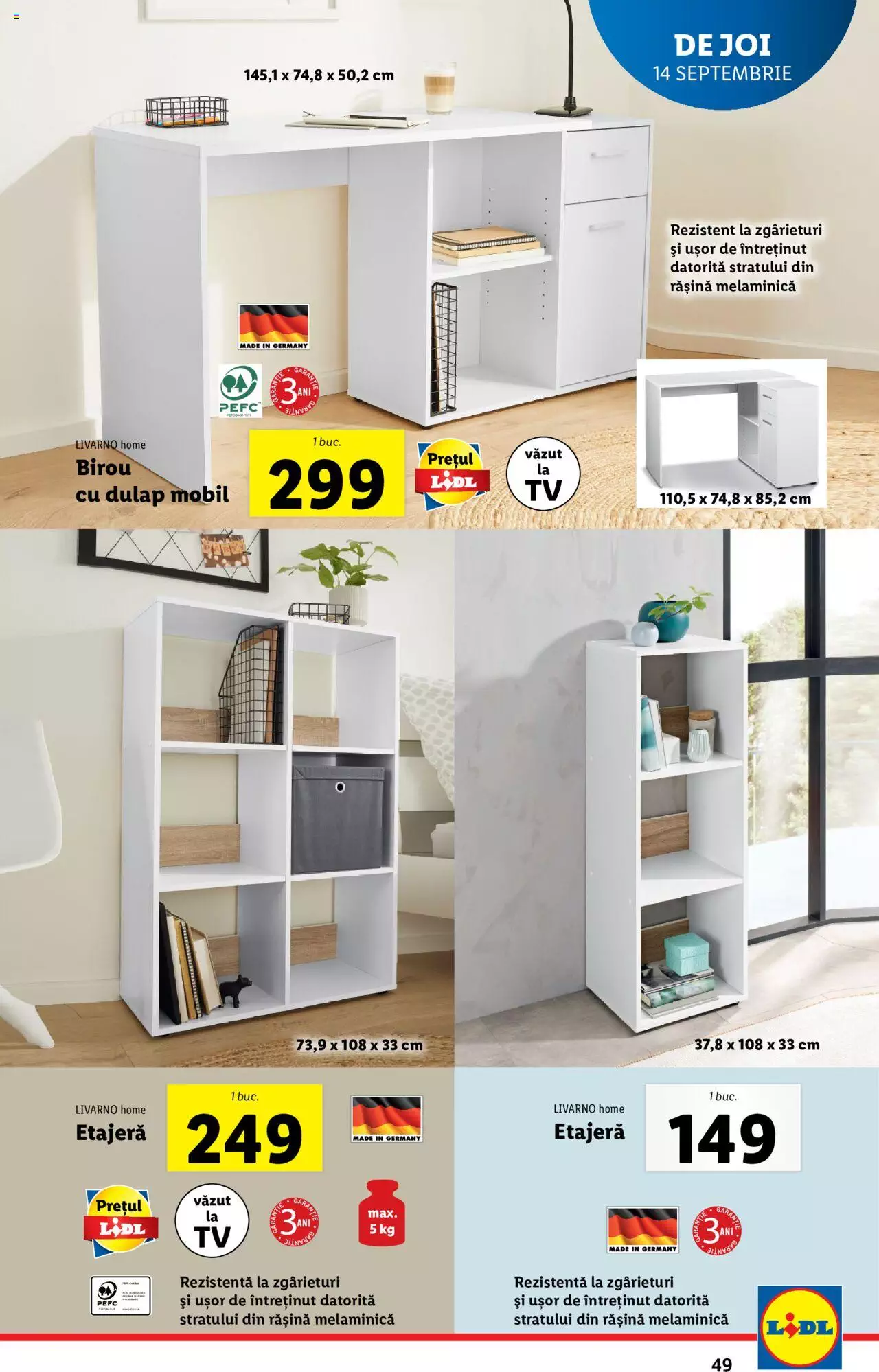 Catalog LIDL 11 - 17 Septembrie 2023 | Pagina 49