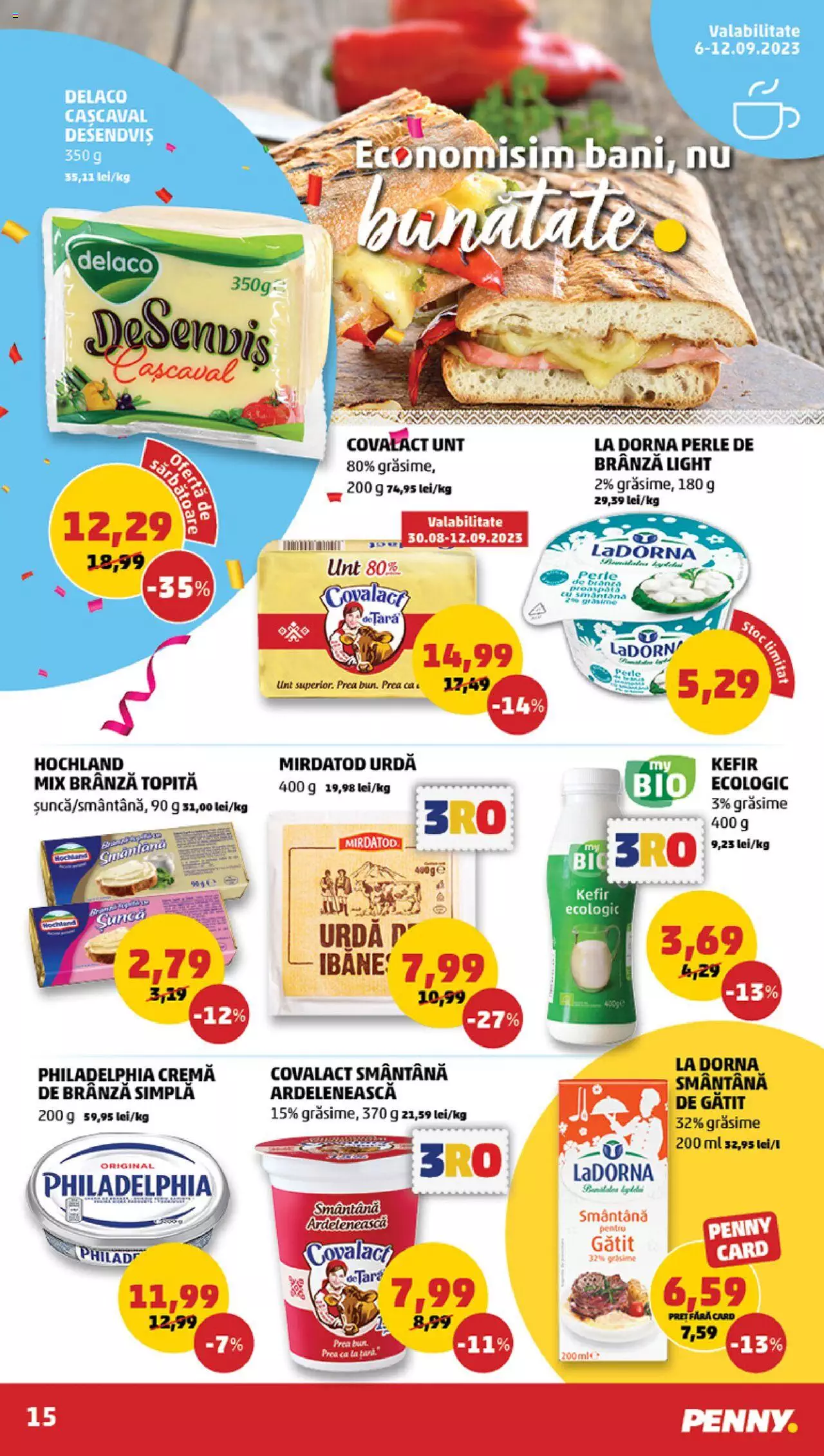 Catalog PENNY Market 6 - 12 Septembrie 2023 | Pagina 15