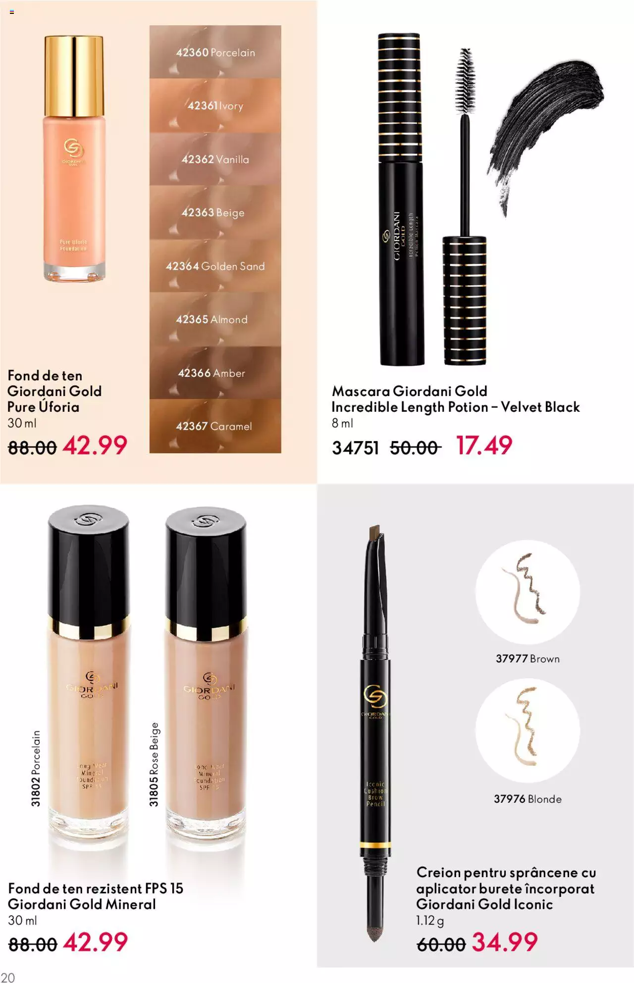 Catalog Oriflame 30 August - 19 Septembrie 2023 | Pagina 20