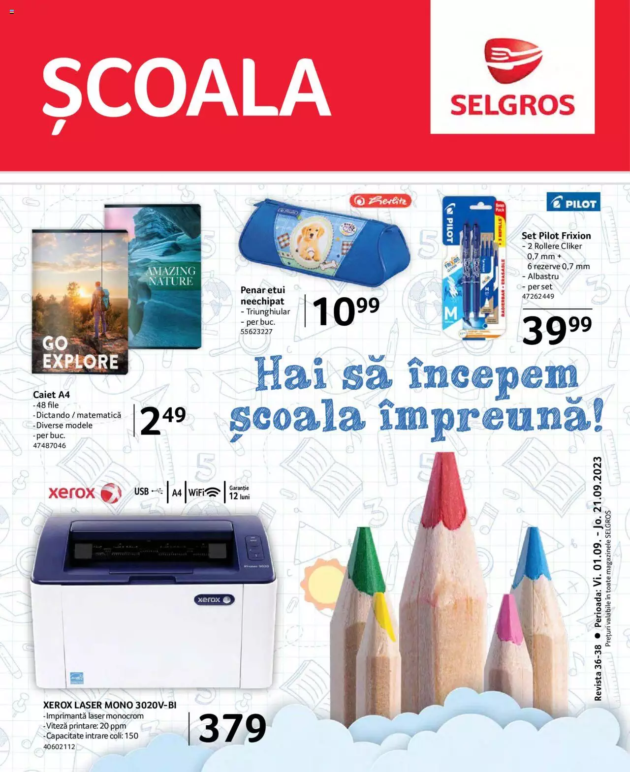 Catalog Selgros 1 - 21 Septembrie 2023 | Pagina 1