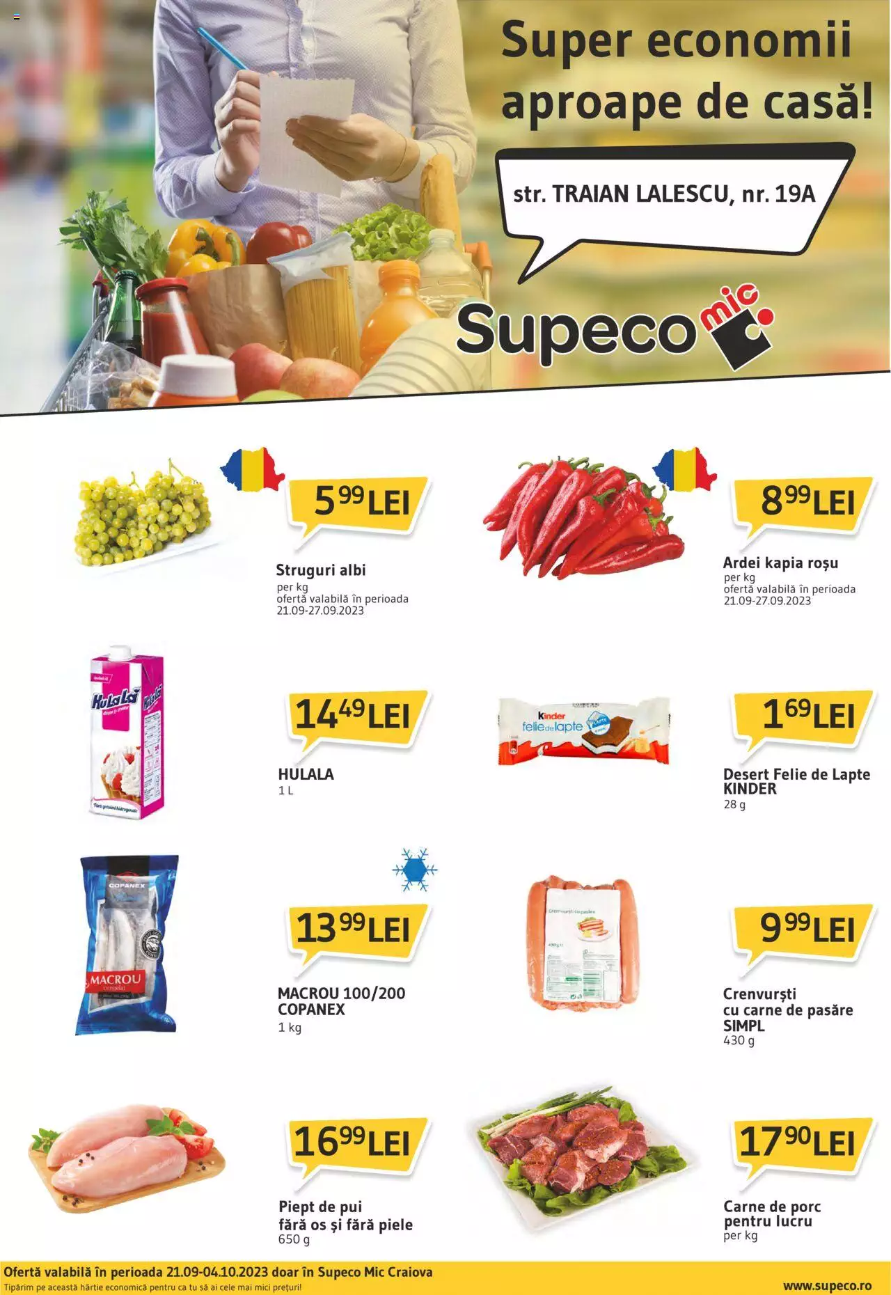 Catalog Supeco 21 Septembrie - 4 Octombrie 2023 | Pagina 1