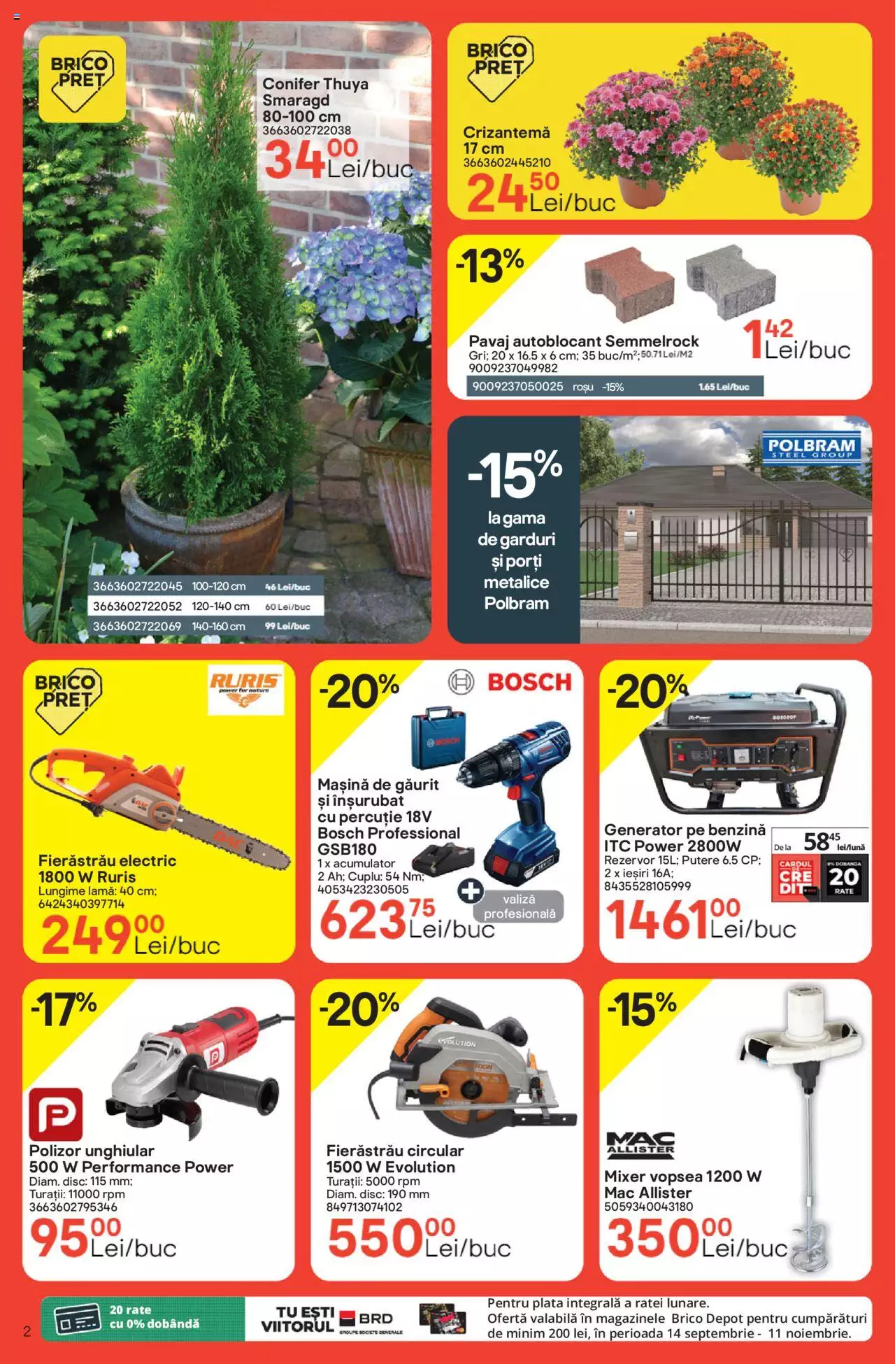 Catalog Brico Depot 14 - 27 Septembrie 2023 | Pagina 2