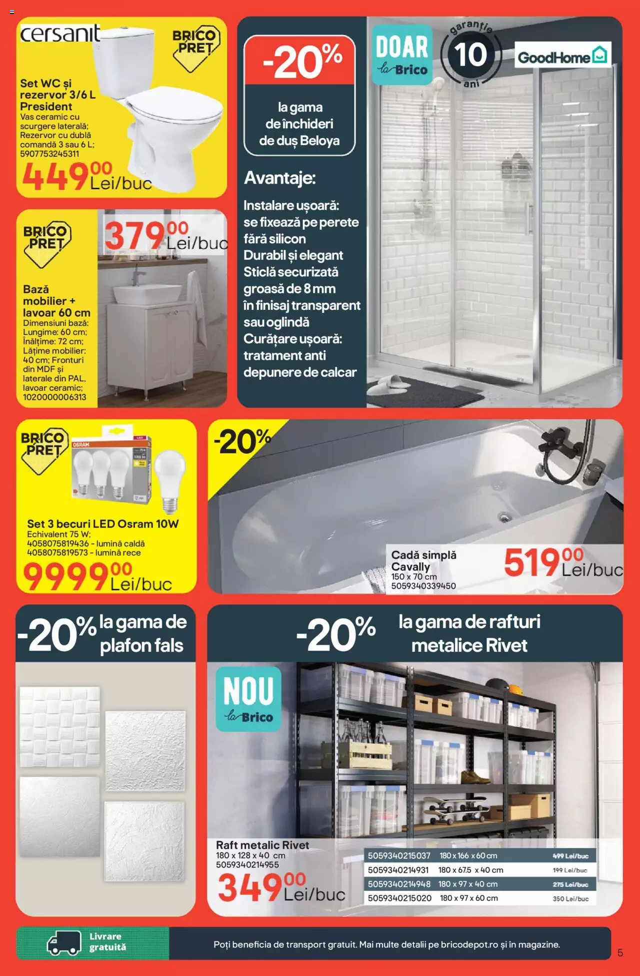Catalog Brico Depot 14 - 27 Septembrie 2023 | Pagina 5