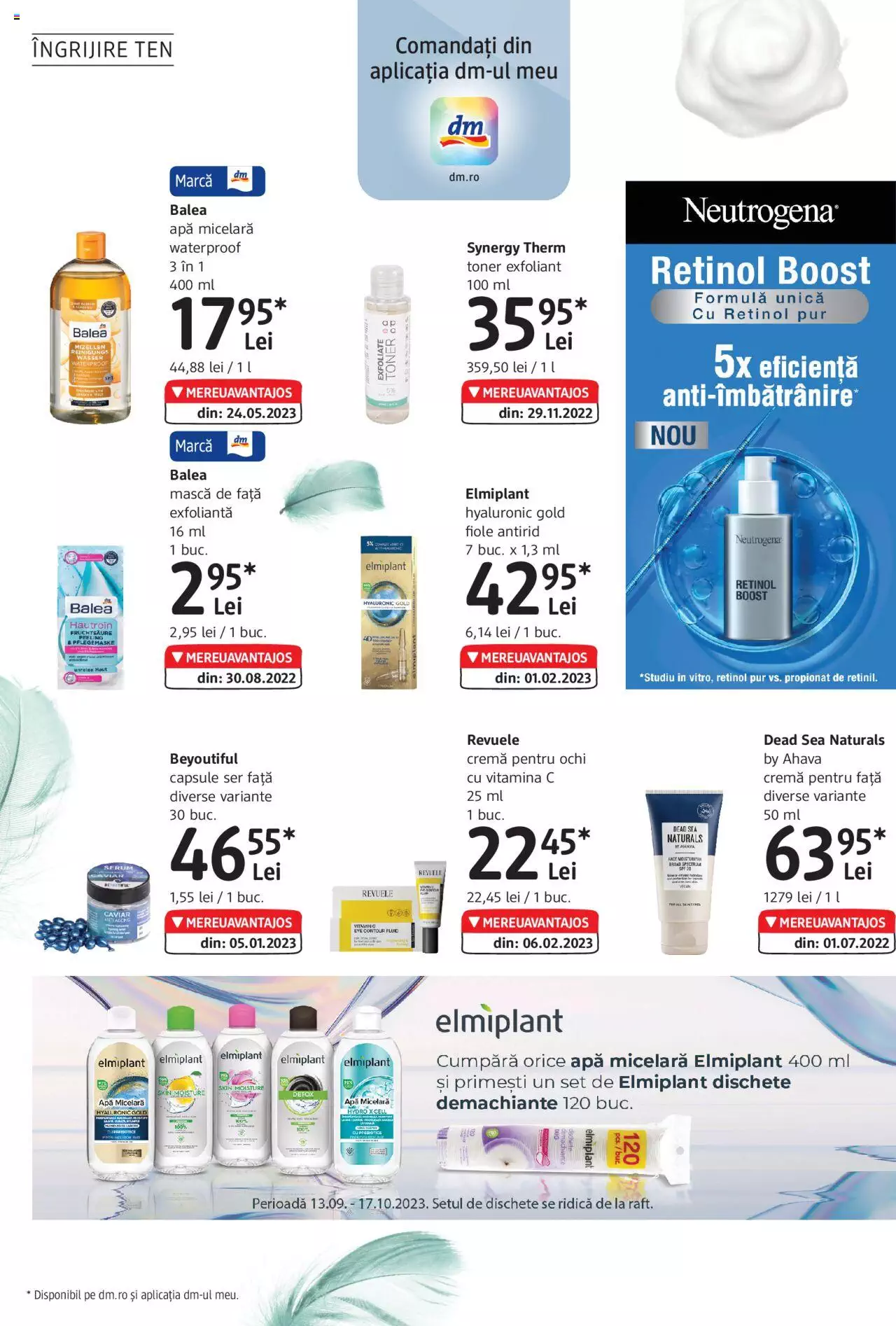 Catalog DM Drogerie Markt 14 Septembrie - 17 Octombrie 2023 | Pagina 10