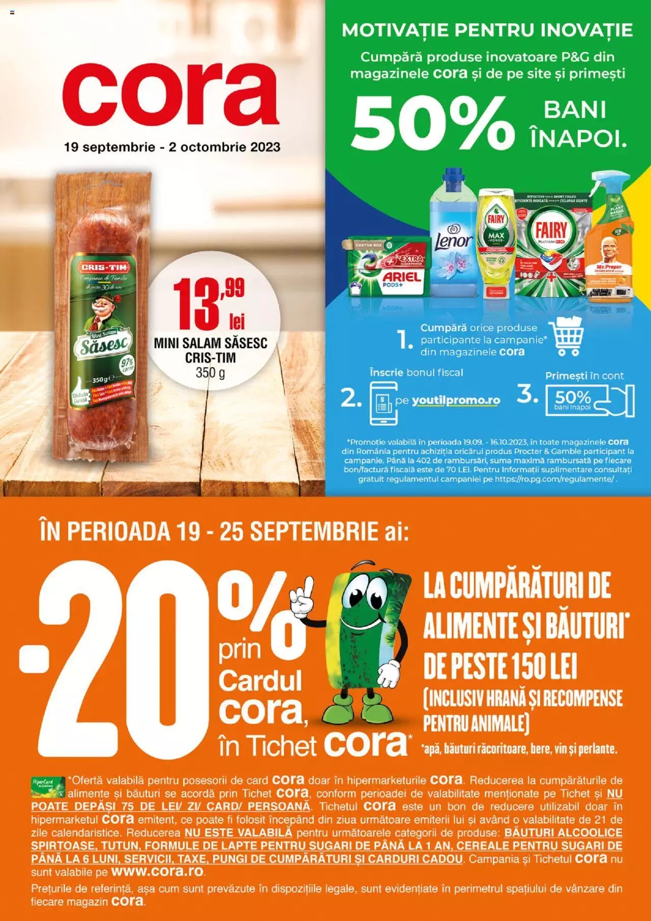 Catalog Cora 19 Septembrie - 2 Octombrie 2023 | Pagina 1