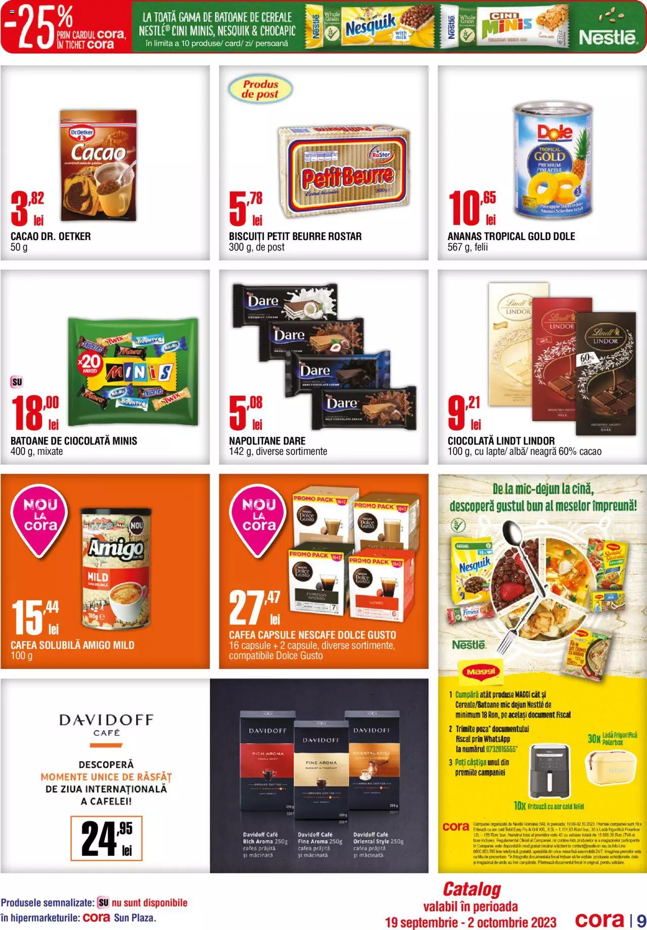 Catalog Cora 19 Septembrie - 2 Octombrie 2023 | Pagina 9