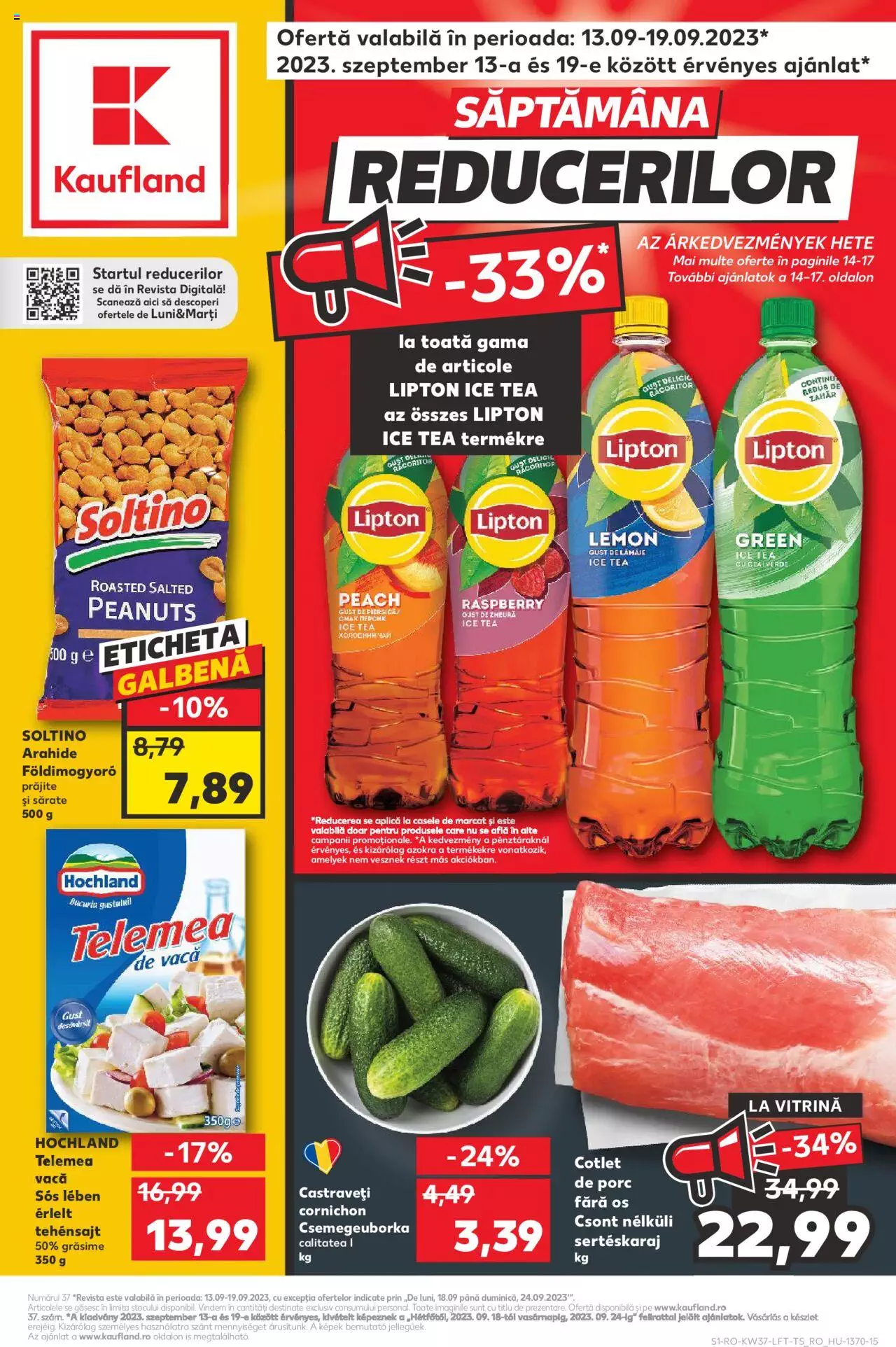 Catalog Kaufland 13 - 19 Septembrie 2023 | Pagina 1