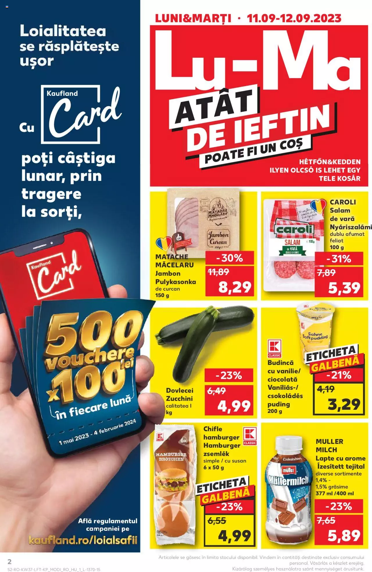 Catalog Kaufland 13 - 19 Septembrie 2023 | Pagina 2