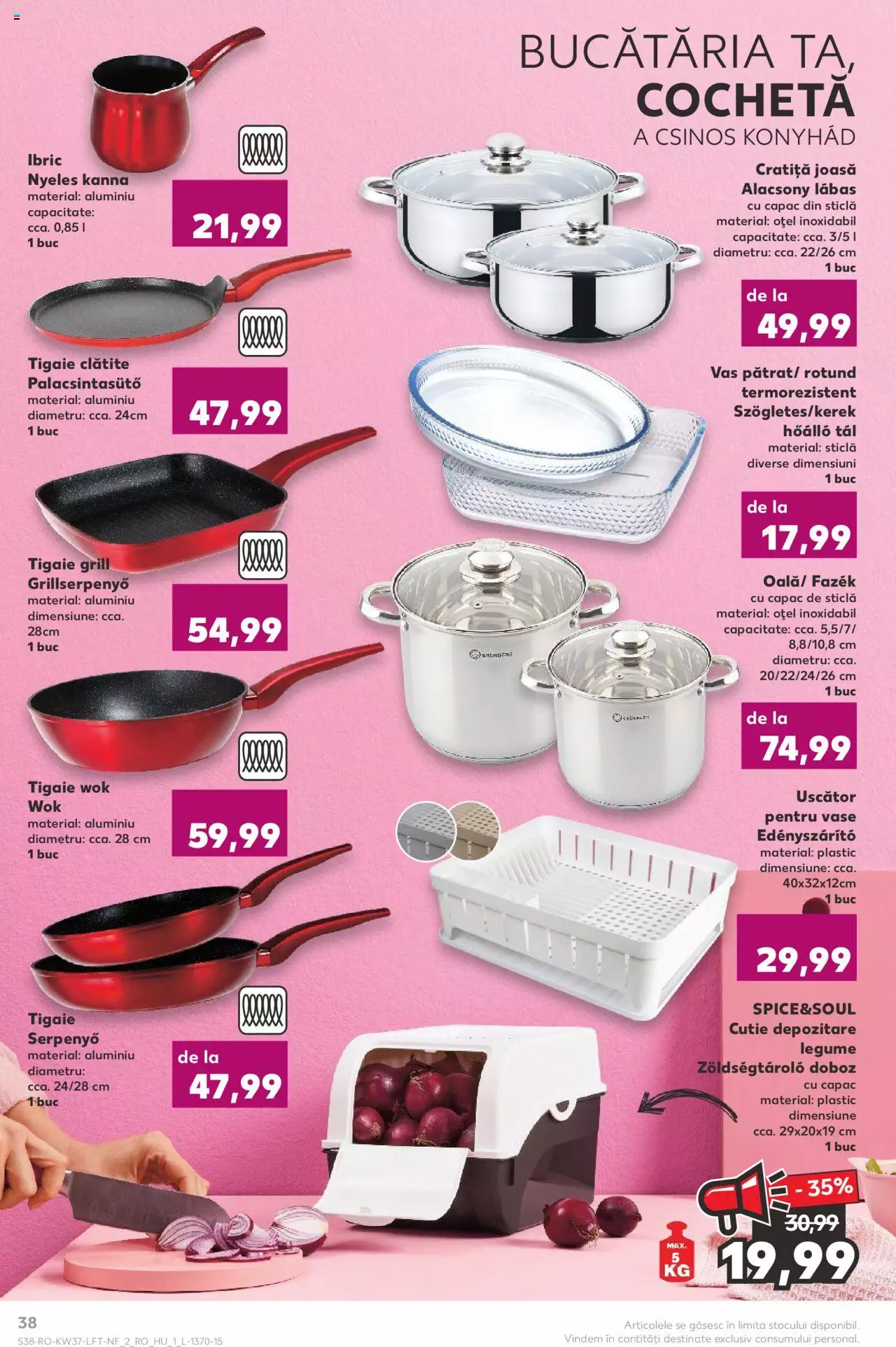 Catalog Kaufland 13 - 19 Septembrie 2023 | Pagina 38