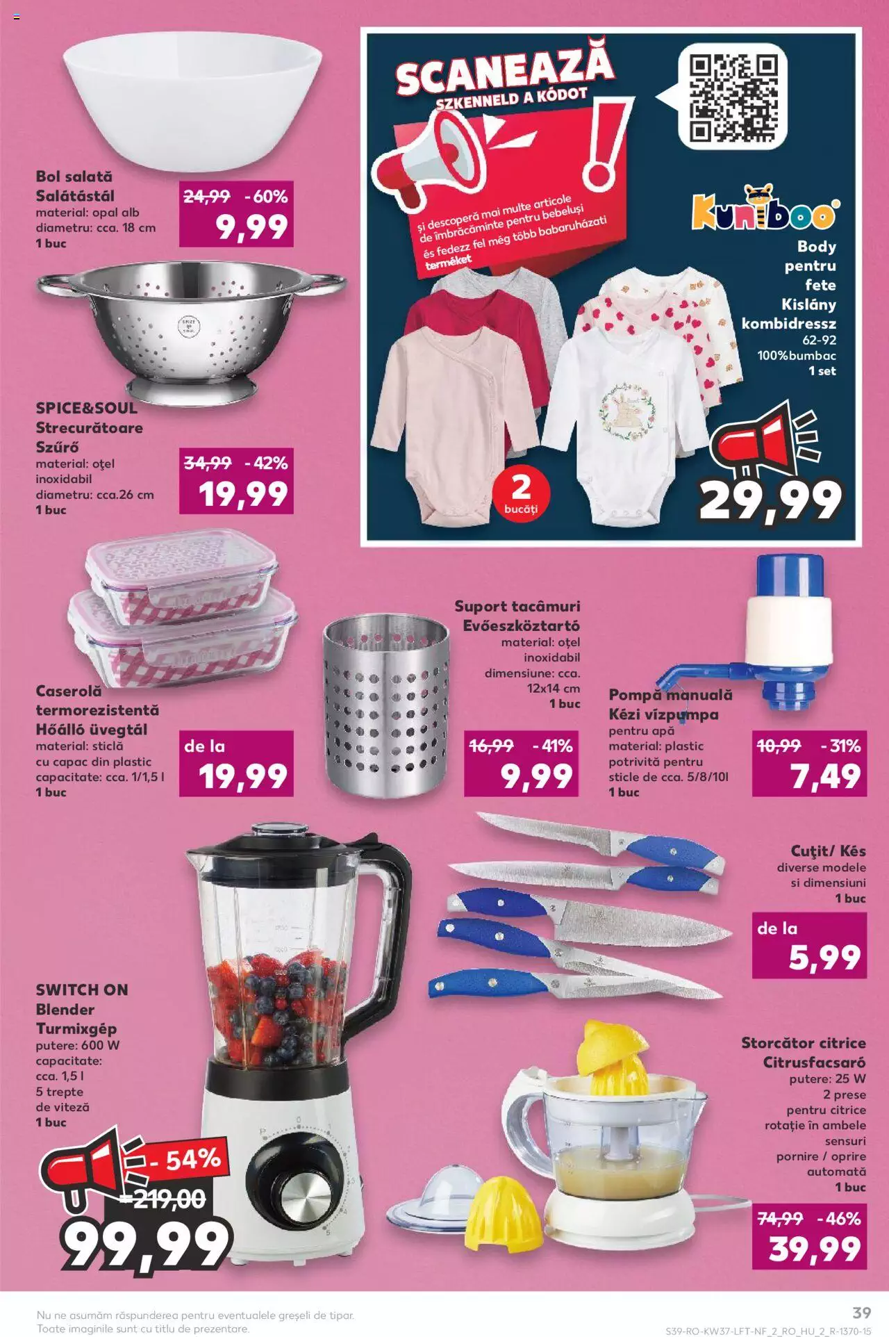 Catalog Kaufland 13 - 19 Septembrie 2023 | Pagina 39