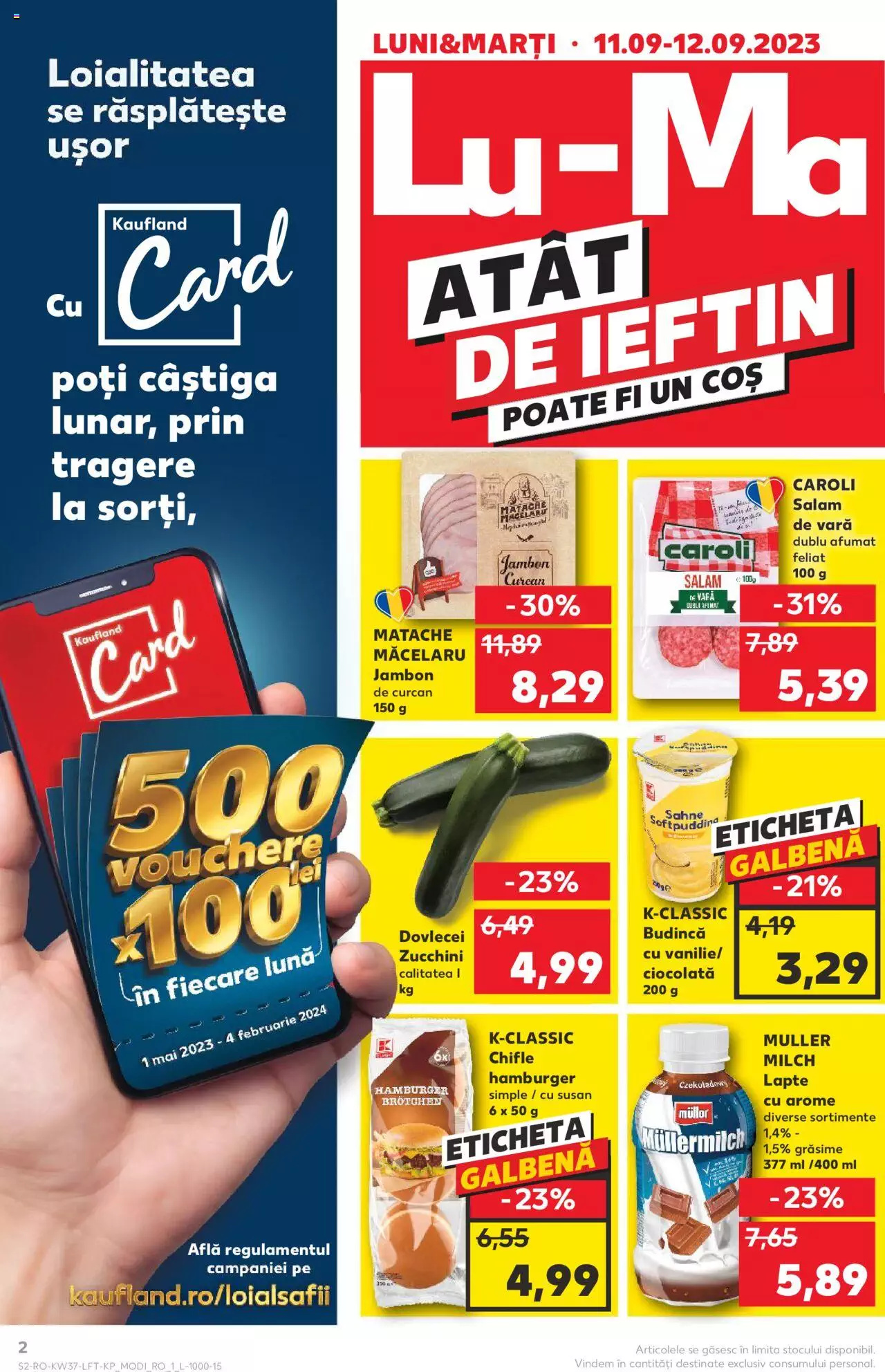 Catalog Kaufland 13 - 19 Septembrie 2023 | Pagina 2