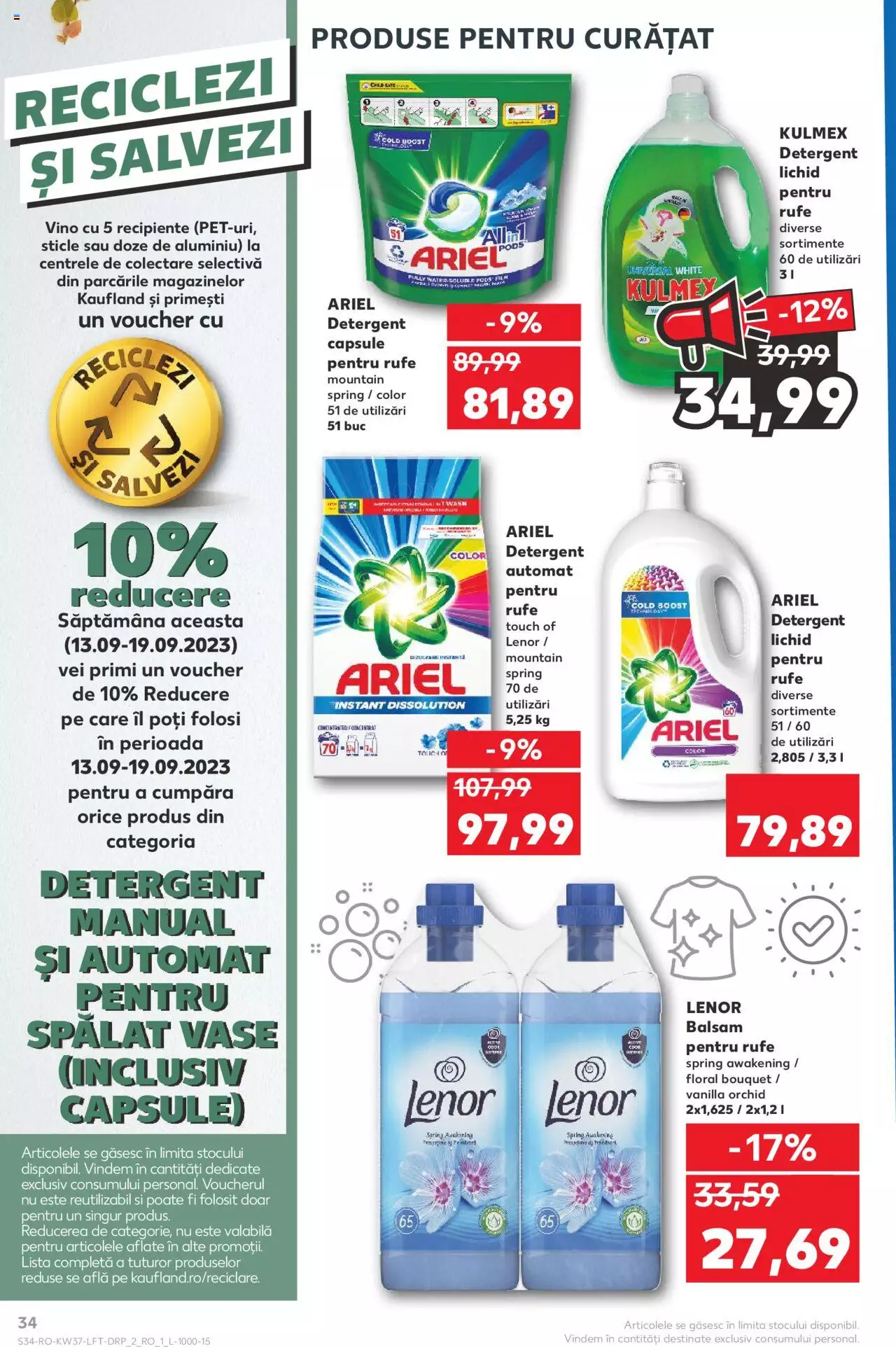 Catalog Kaufland 13 - 19 Septembrie 2023 | Pagina 34