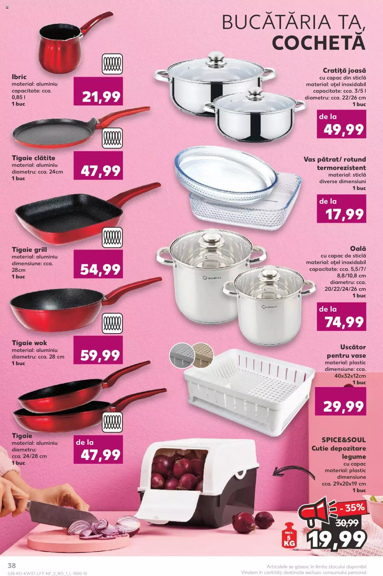 Catalog Kaufland 13 - 19 Septembrie 2023 | Pagina 38