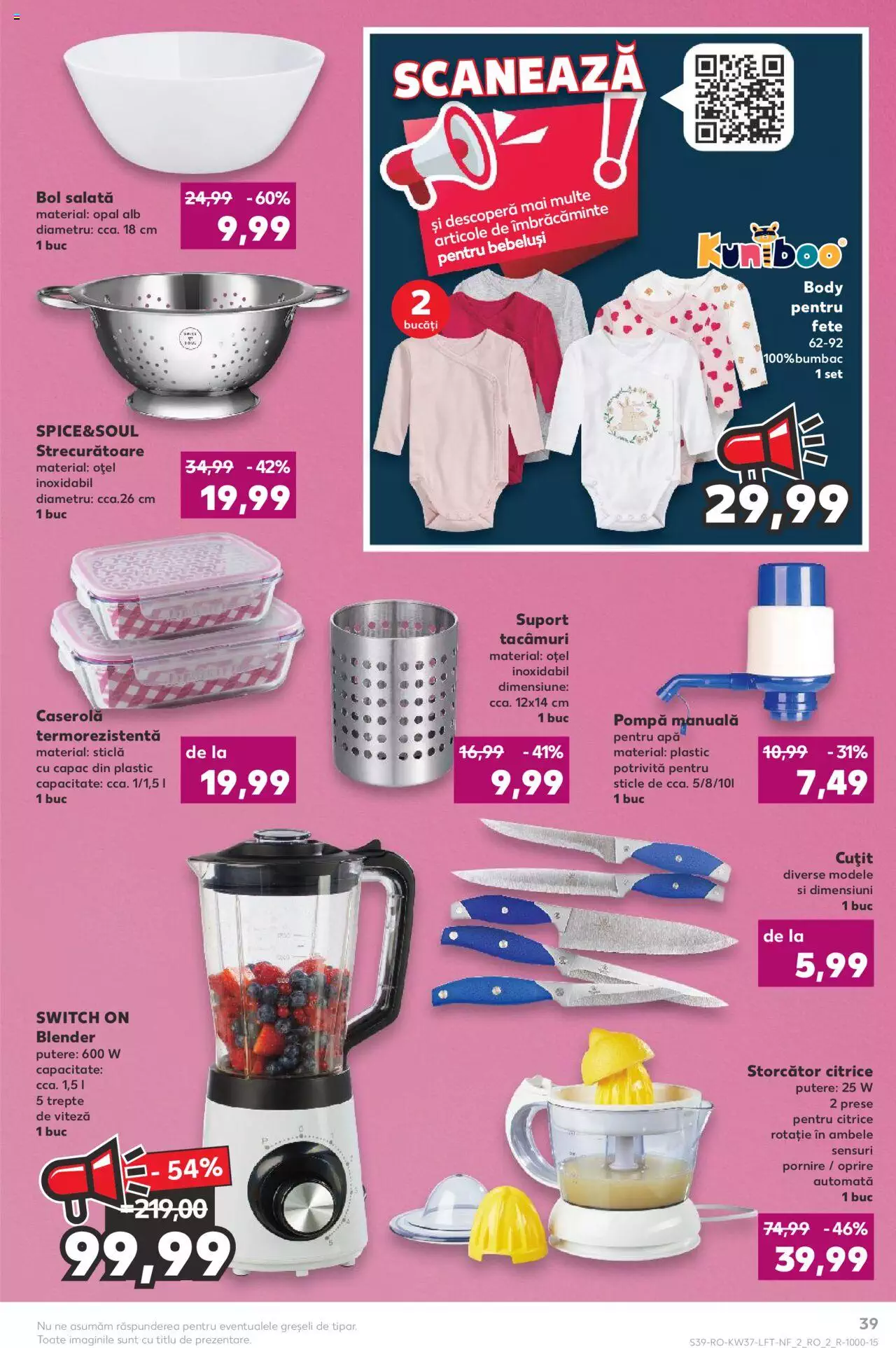 Catalog Kaufland 13 - 19 Septembrie 2023 | Pagina 39