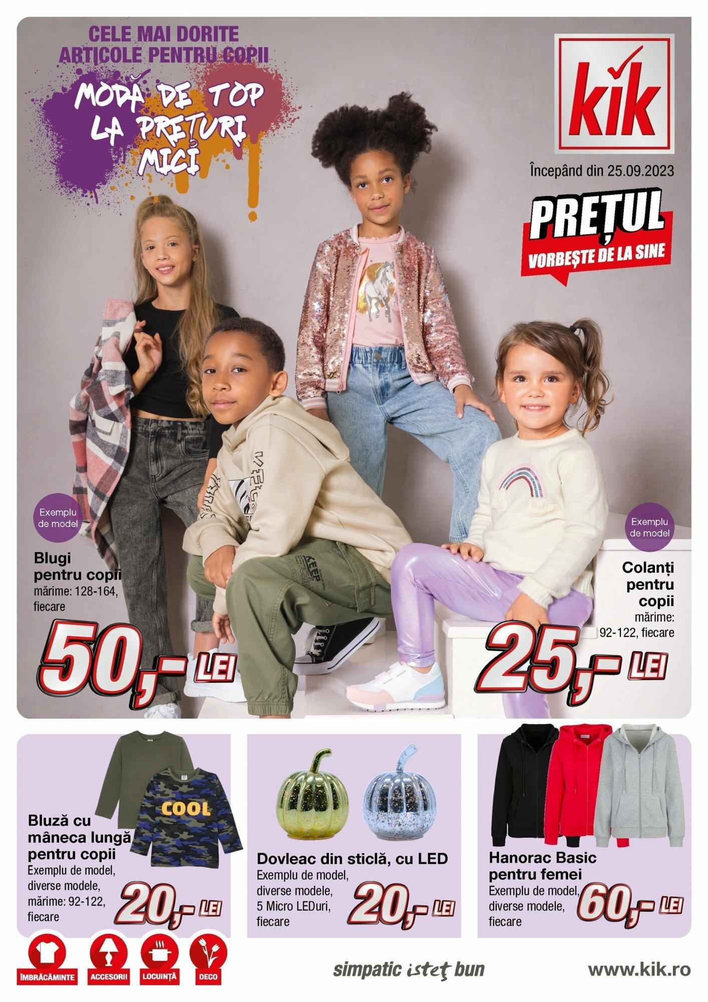 Catalog Kik 25 Septembrie - 1 Octombrie 2023 | Pagina 1