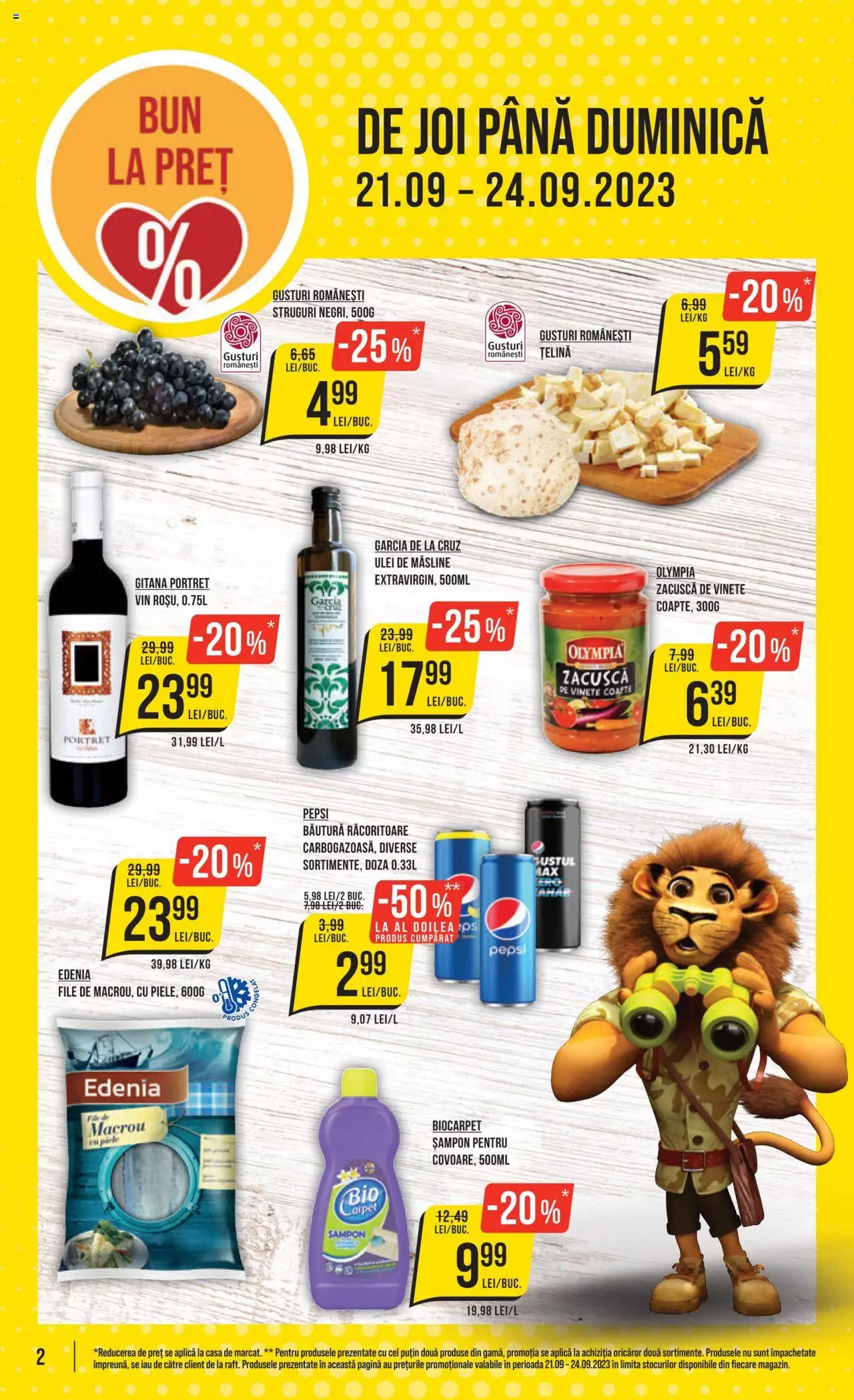 Catalog Mega Image 21 - 27 Septembrie 2023 | Pagina 2