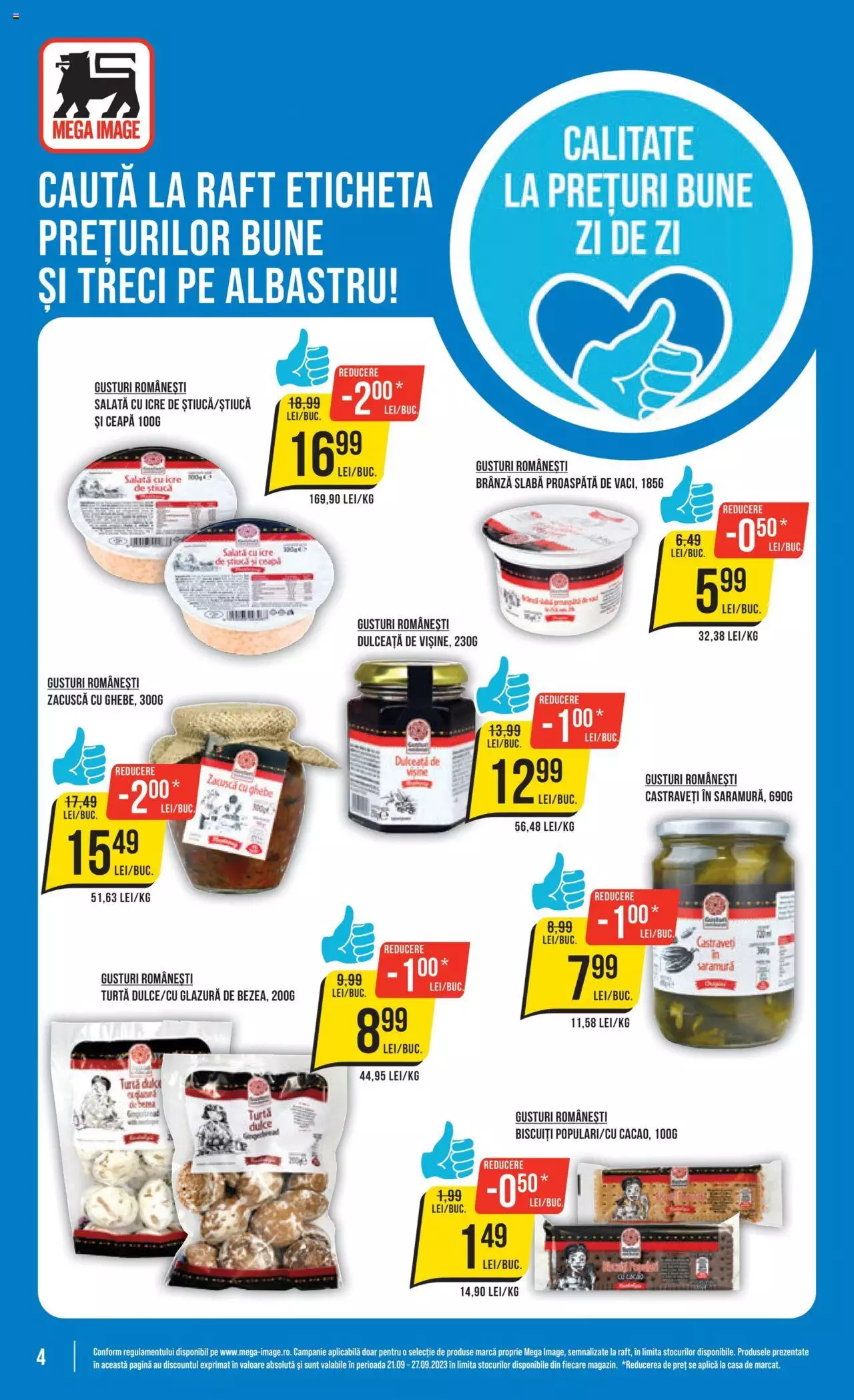 Catalog Mega Image 21 - 27 Septembrie 2023 | Pagina 4