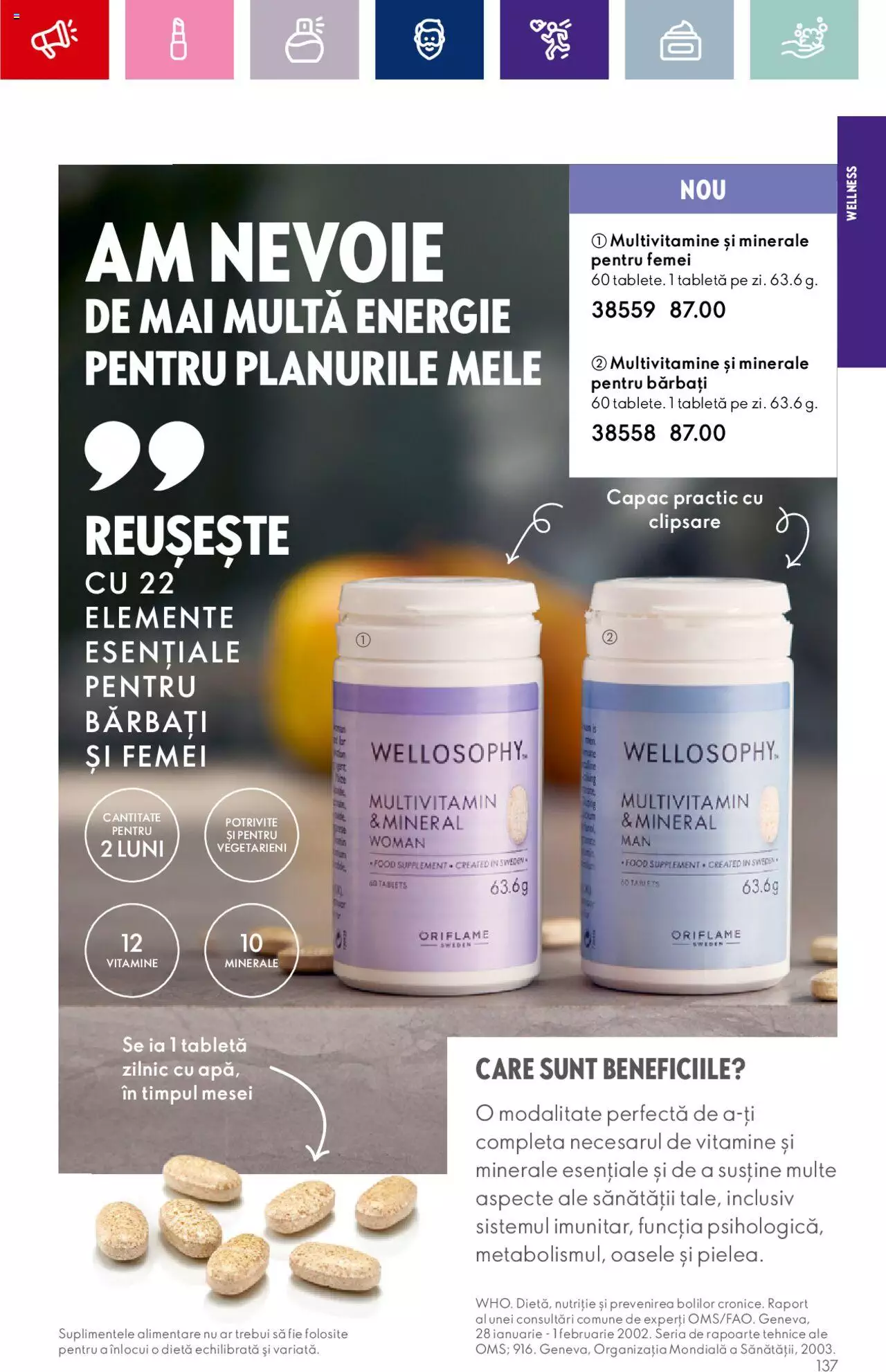 Catalog Oriflame 20 Septembrie - 10 Octombrie 2023 | Pagina 137