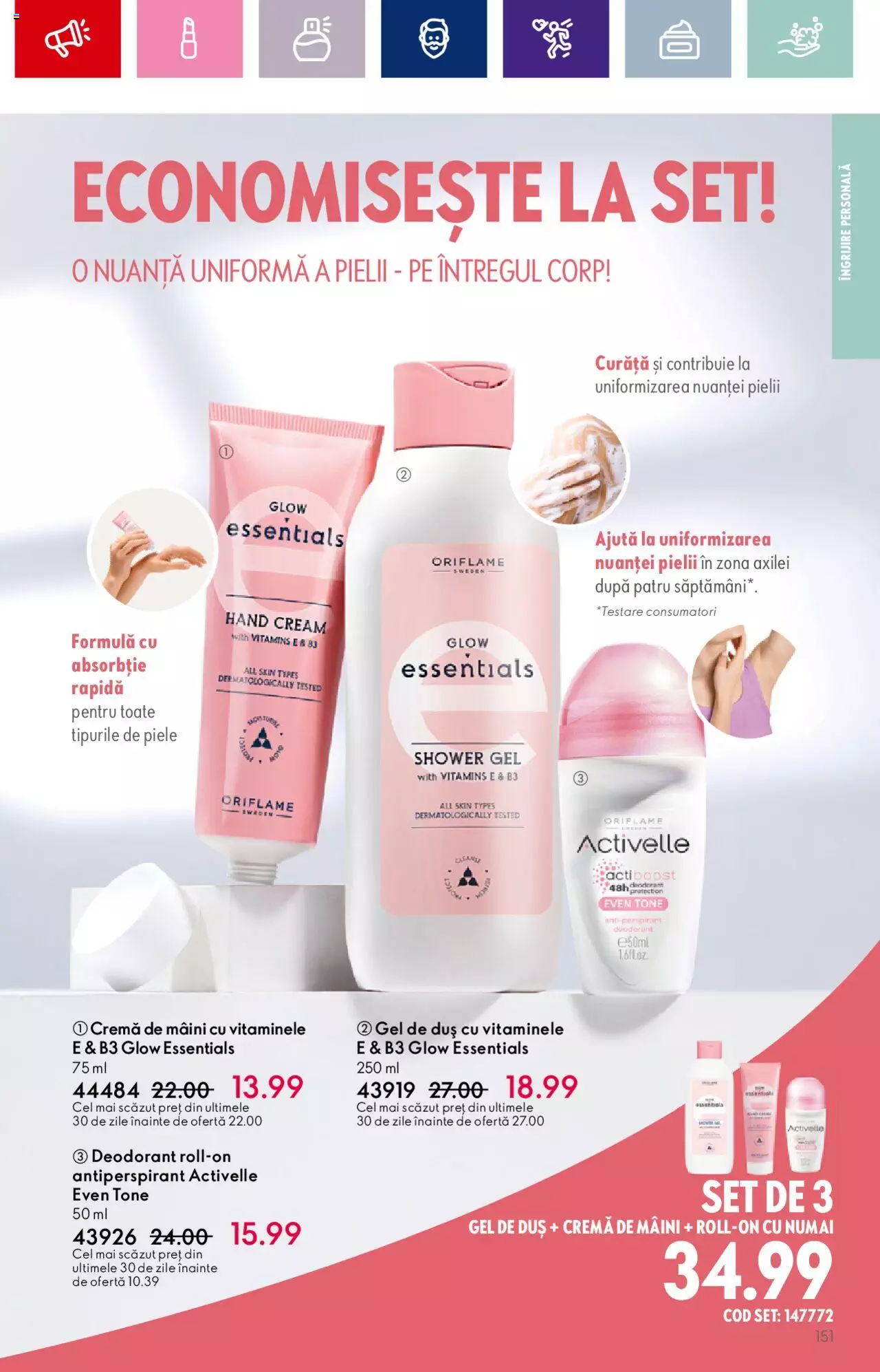 Catalog Oriflame 20 Septembrie - 10 Octombrie 2023 | Pagina 151