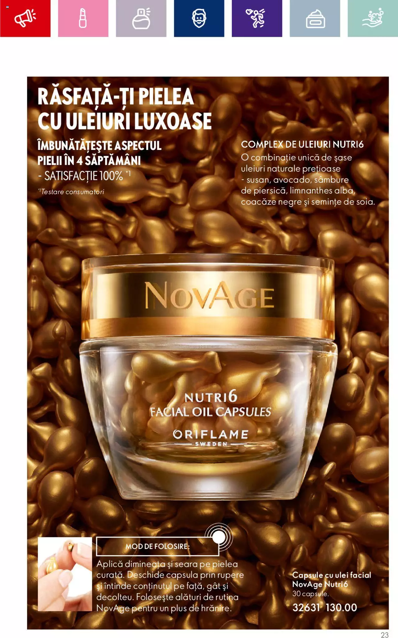 Catalog Oriflame 20 Septembrie - 10 Octombrie 2023 | Pagina 23