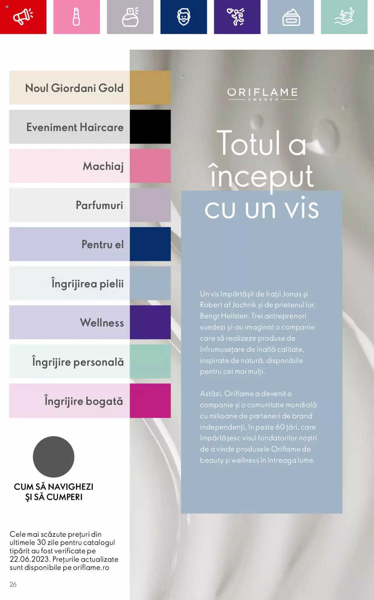 Catalog Oriflame 20 Septembrie - 10 Octombrie 2023 | Pagina 26