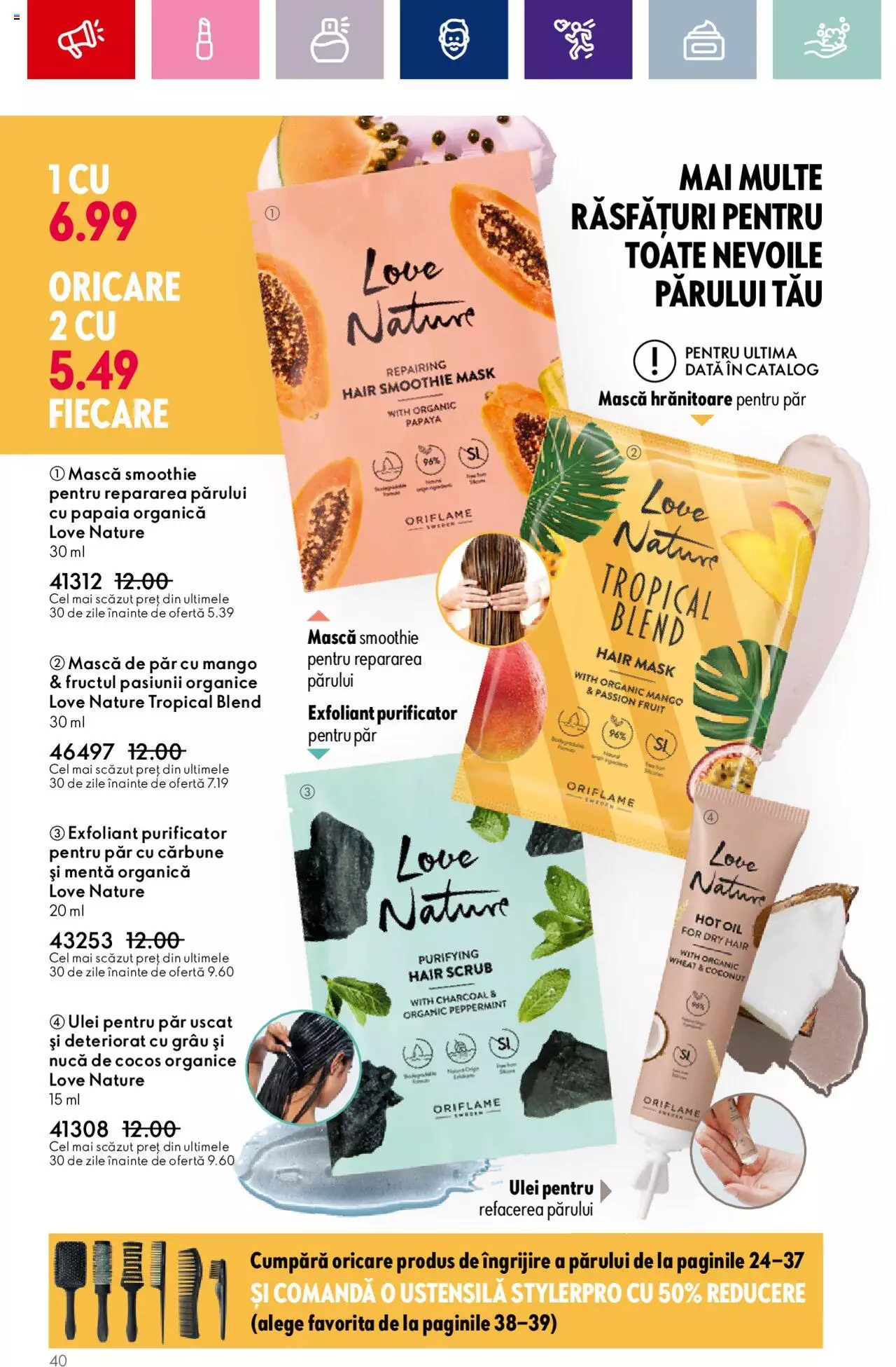 Catalog Oriflame 20 Septembrie - 10 Octombrie 2023 | Pagina 40