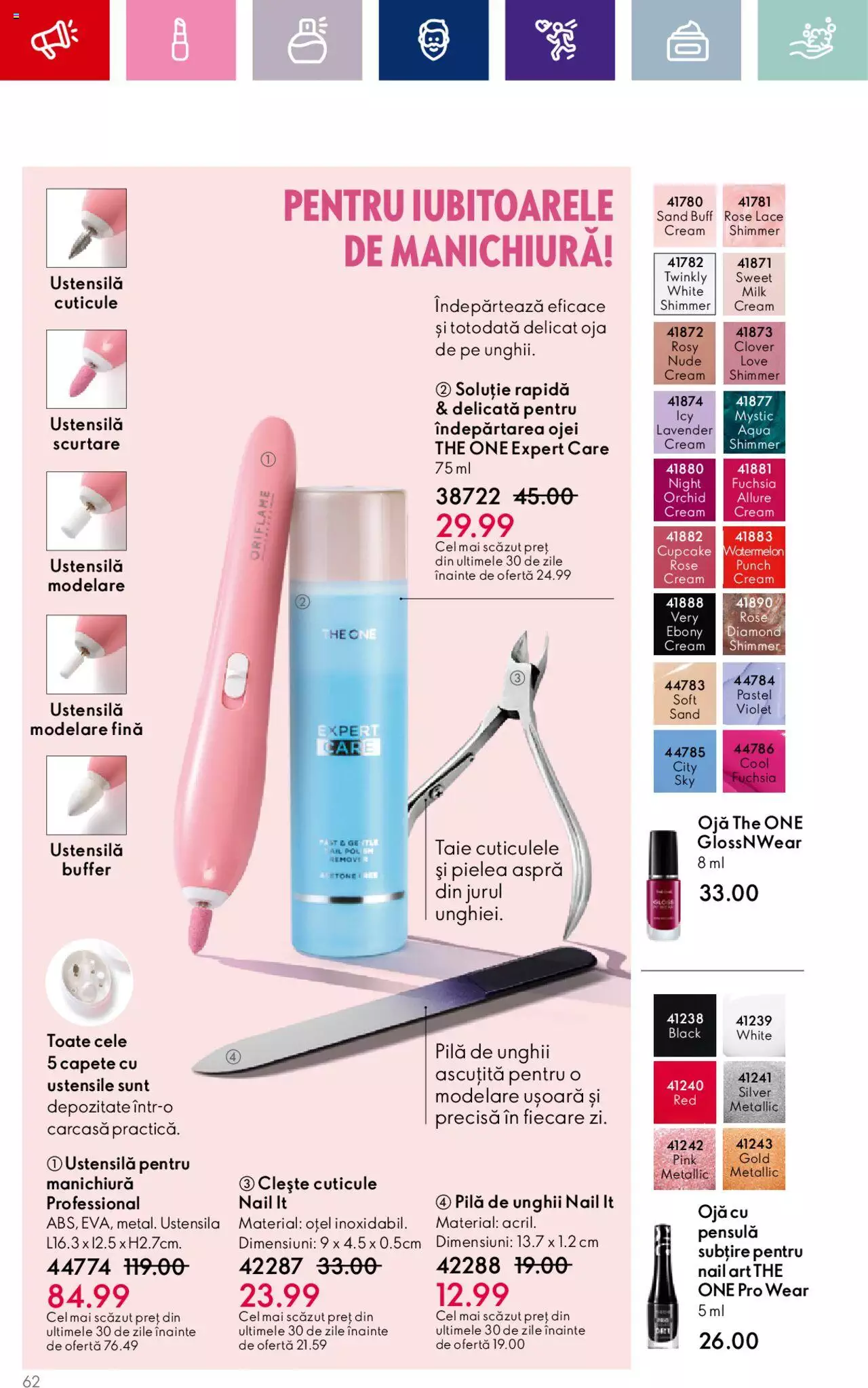 Catalog Oriflame 20 Septembrie - 10 Octombrie 2023 | Pagina 62
