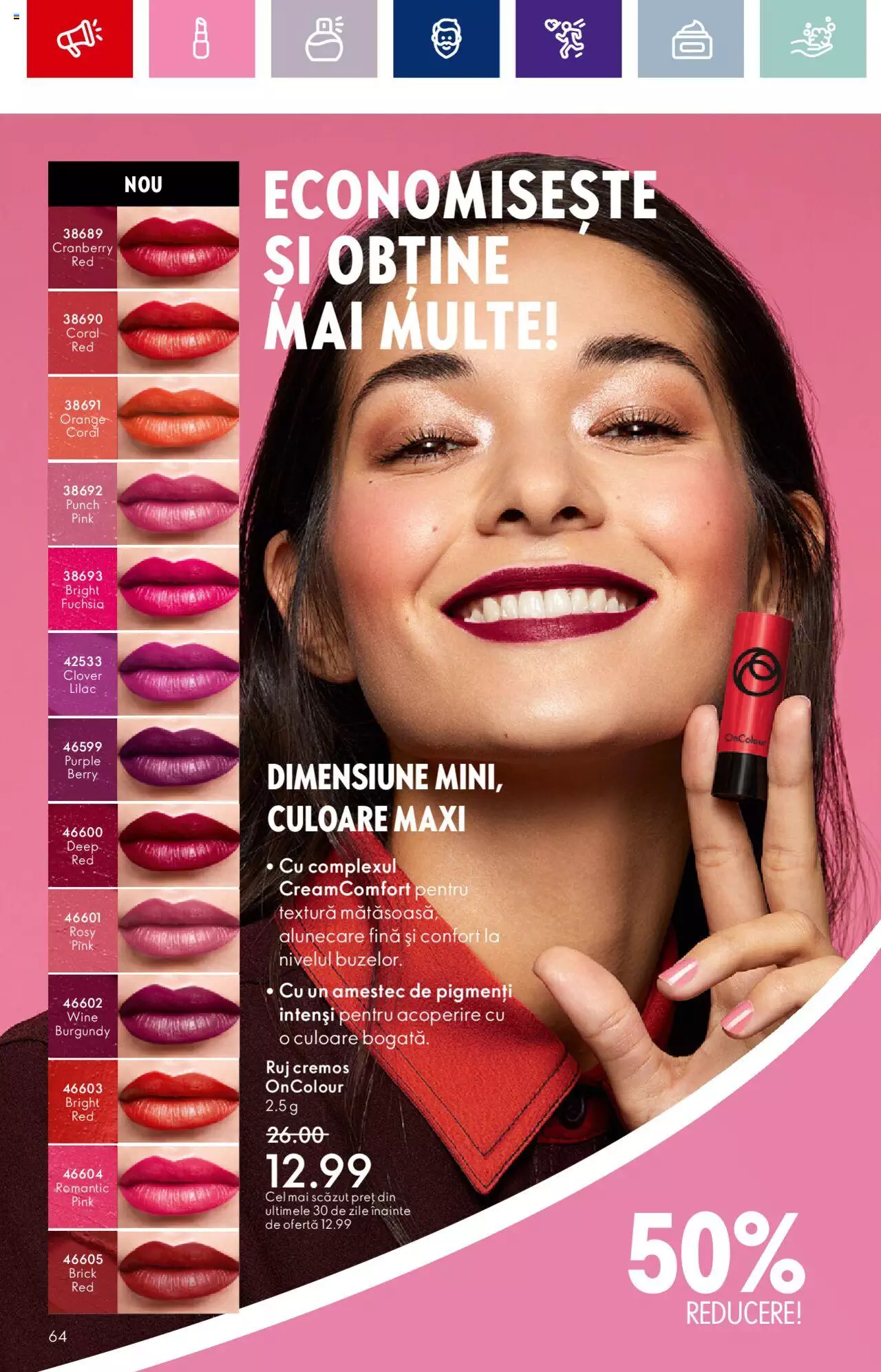 Catalog Oriflame 20 Septembrie - 10 Octombrie 2023 | Pagina 64