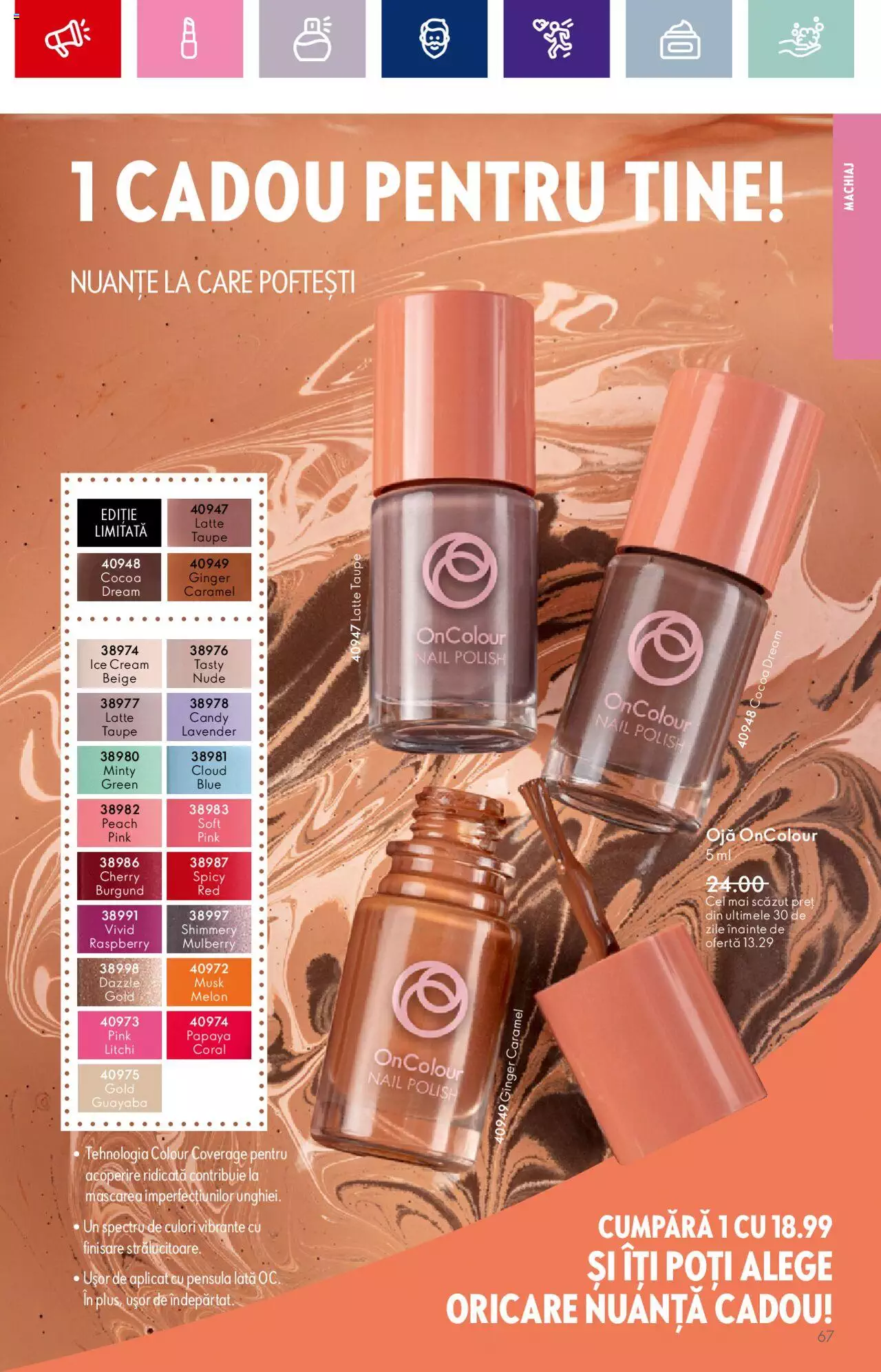 Catalog Oriflame 20 Septembrie - 10 Octombrie 2023 | Pagina 67