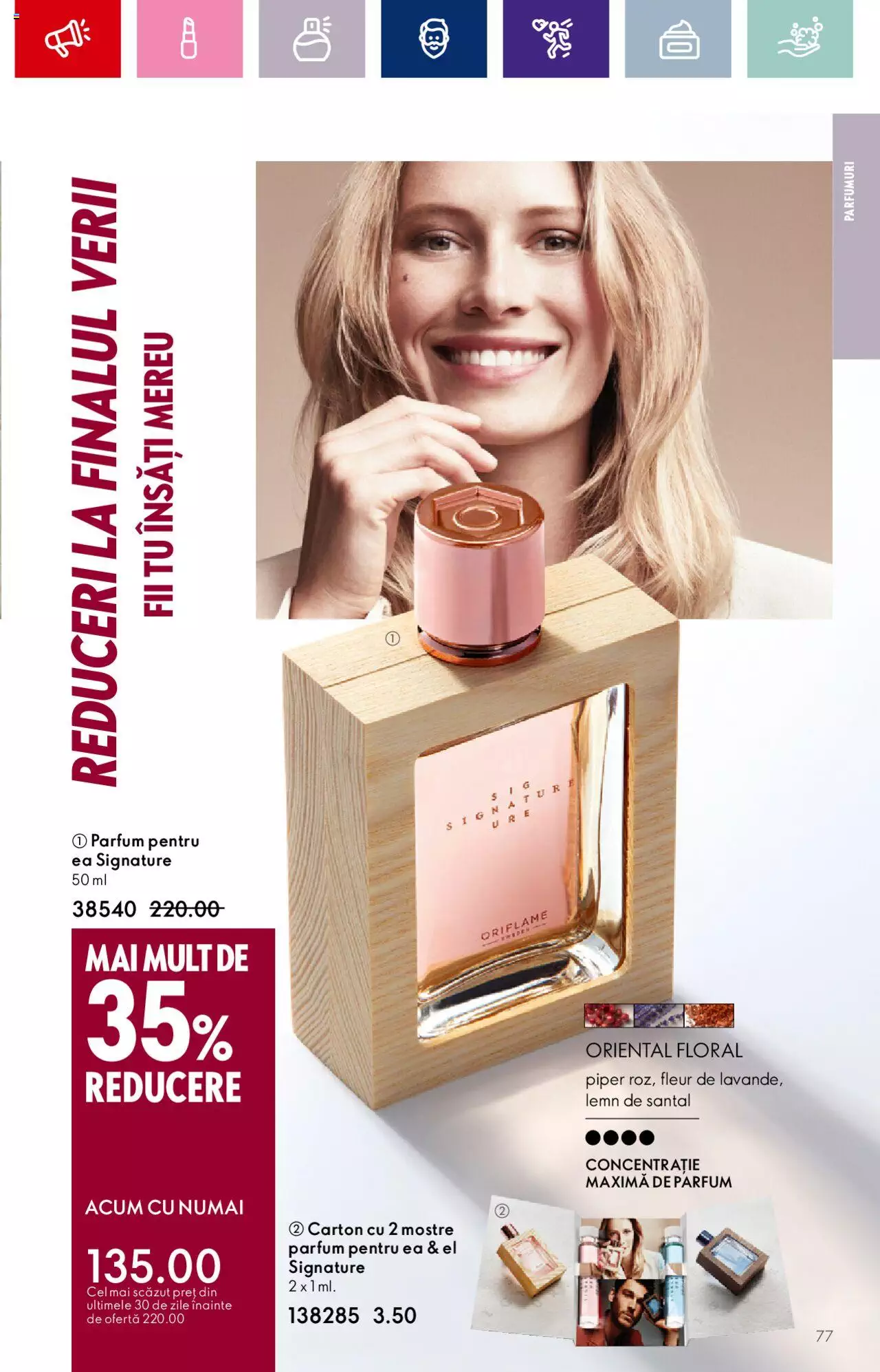 Catalog Oriflame 20 Septembrie - 10 Octombrie 2023 | Pagina 77