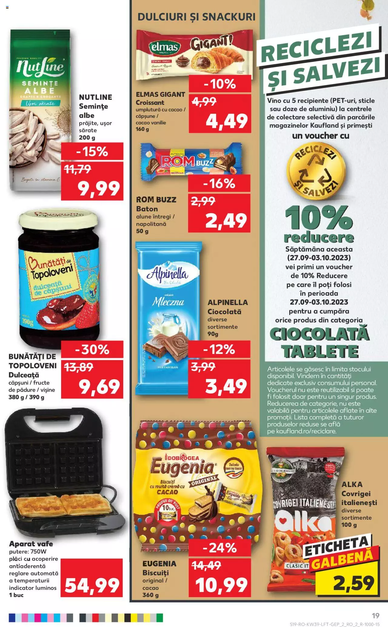 Catalog Kaufland 27 Septembrie - 3 Octombrie 2023 | Pagina 19