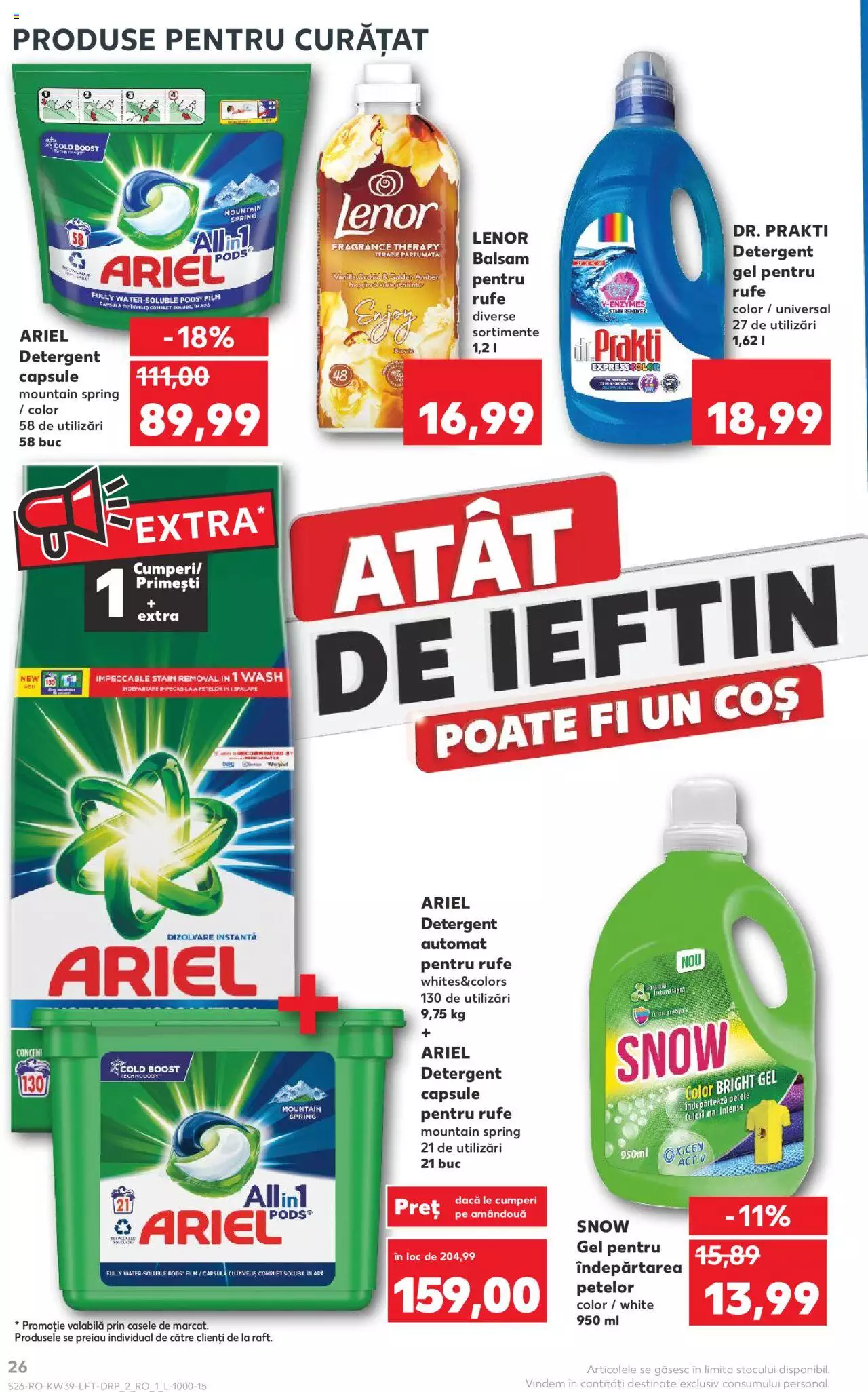 Catalog Kaufland 27 Septembrie - 3 Octombrie 2023 | Pagina 26