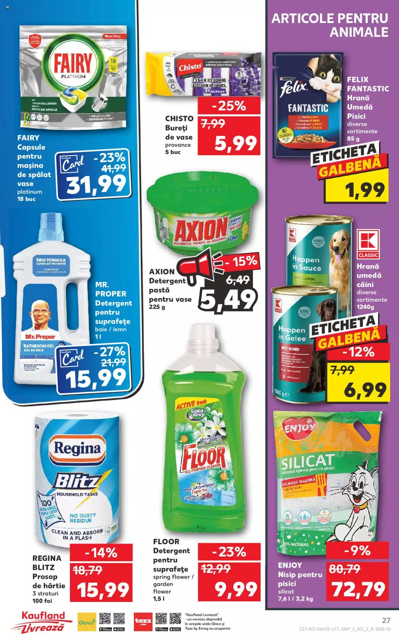 Catalog Kaufland 27 Septembrie - 3 Octombrie 2023 | Pagina 27