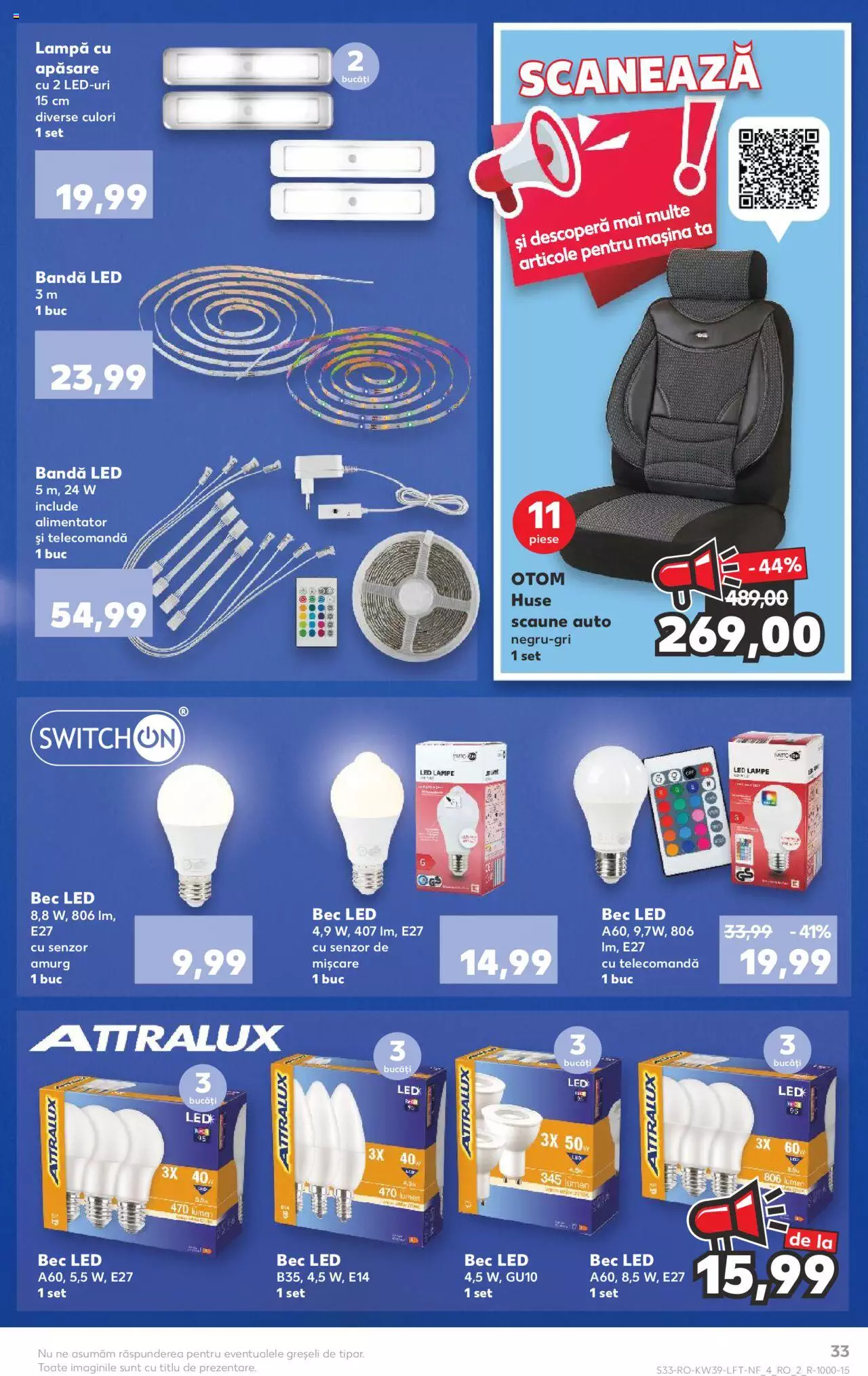 Catalog Kaufland 27 Septembrie - 3 Octombrie 2023 | Pagina 33