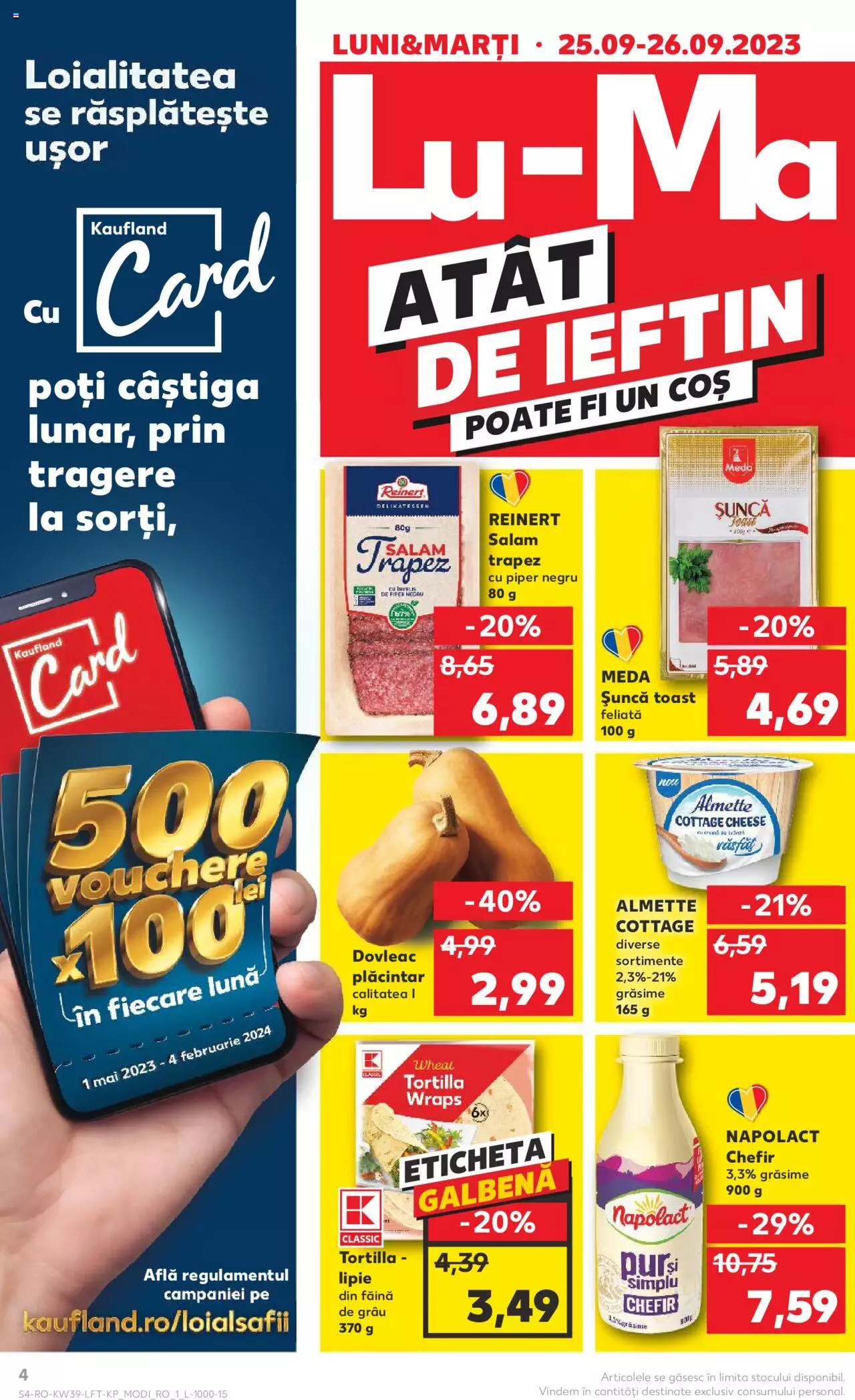 Catalog Kaufland 27 Septembrie - 3 Octombrie 2023 | Pagina 4