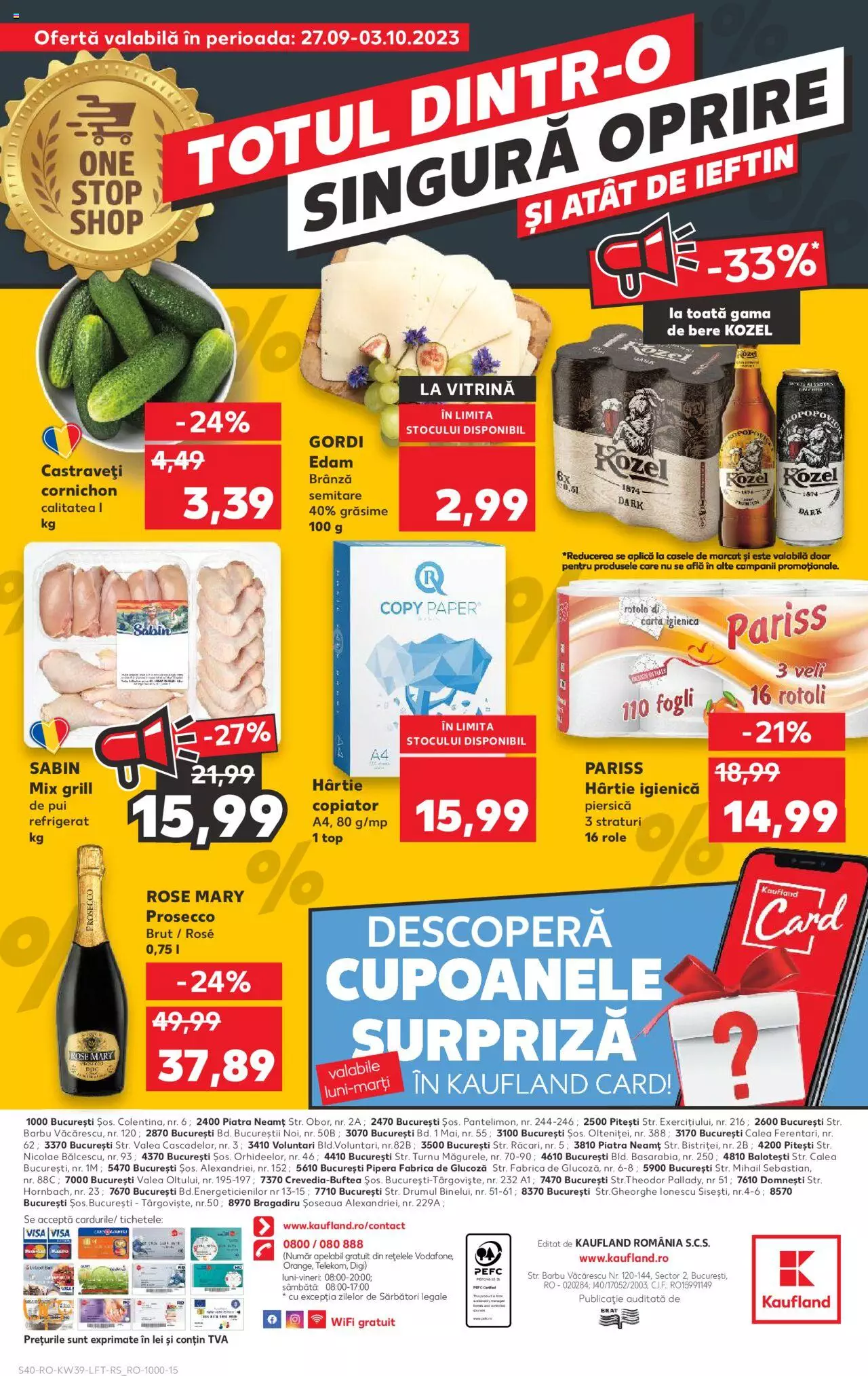 Catalog Kaufland 27 Septembrie - 3 Octombrie 2023 | Pagina 40