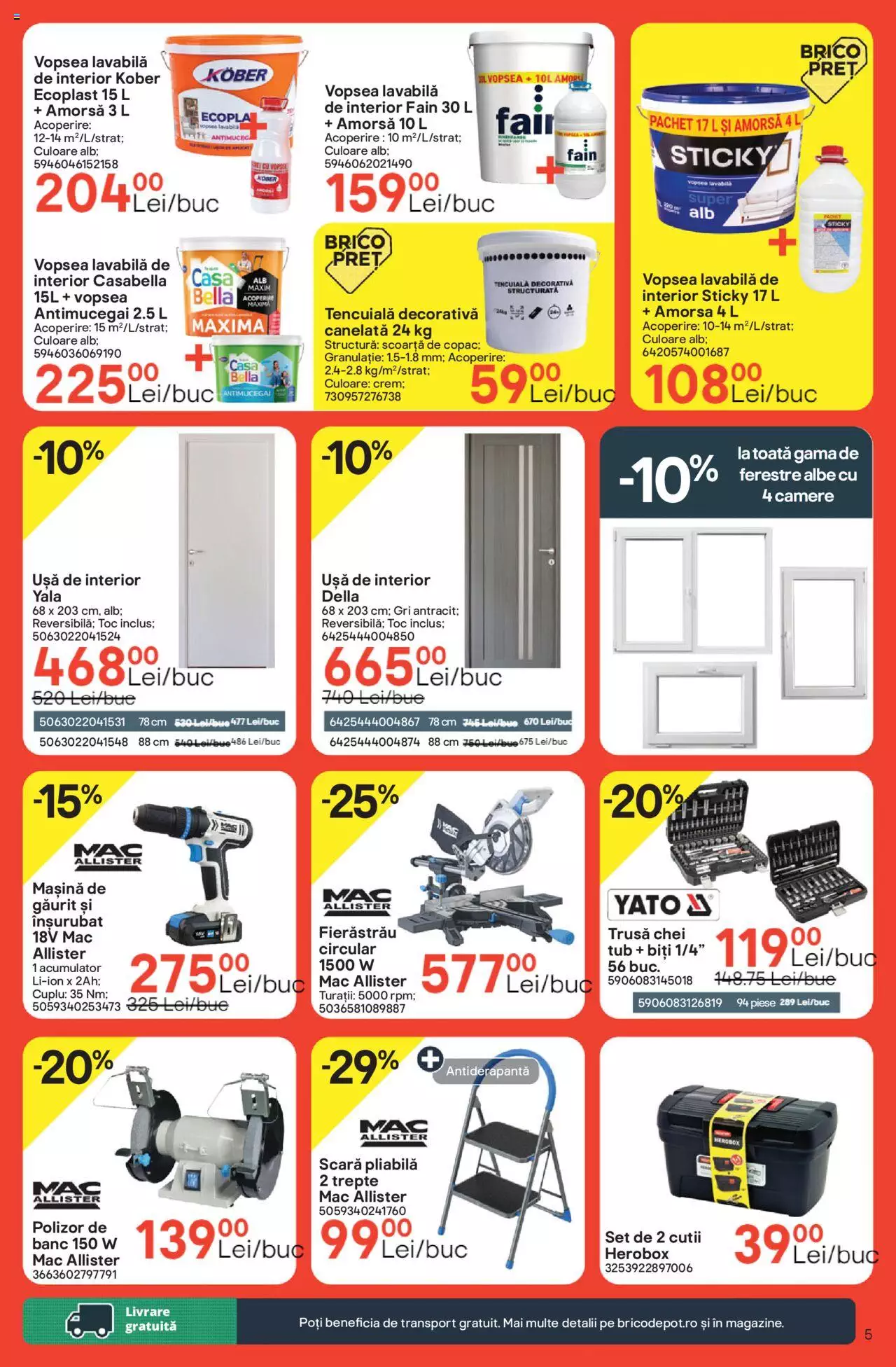 Catalog Brico Depot 28 Septembrie - 11 Octombrie 2023 | Pagina 5