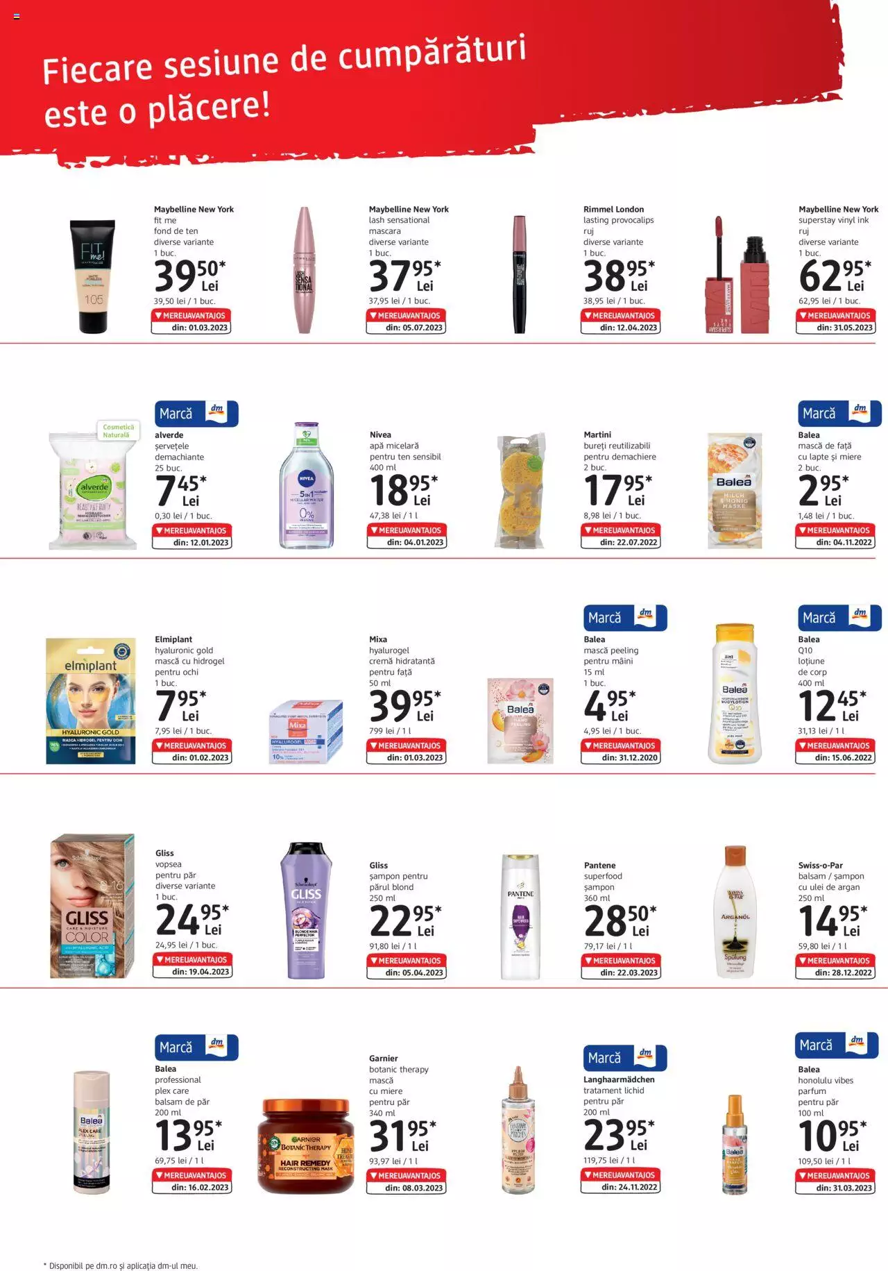 Catalog DM Drogerie Markt 28 Septembrie - 31 Octombrie 2023 | Pagina 3